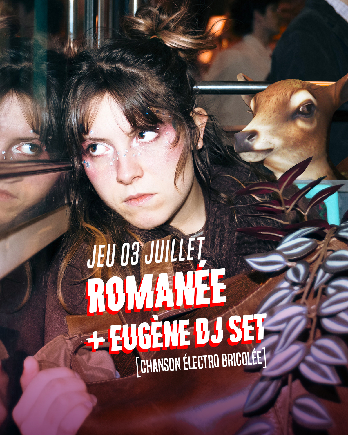 ROMANÉE + EUGÈNE dj set en partenariat l’association DUCH