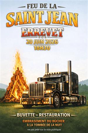 FEU DE LA SAINT JEAN à Errevet