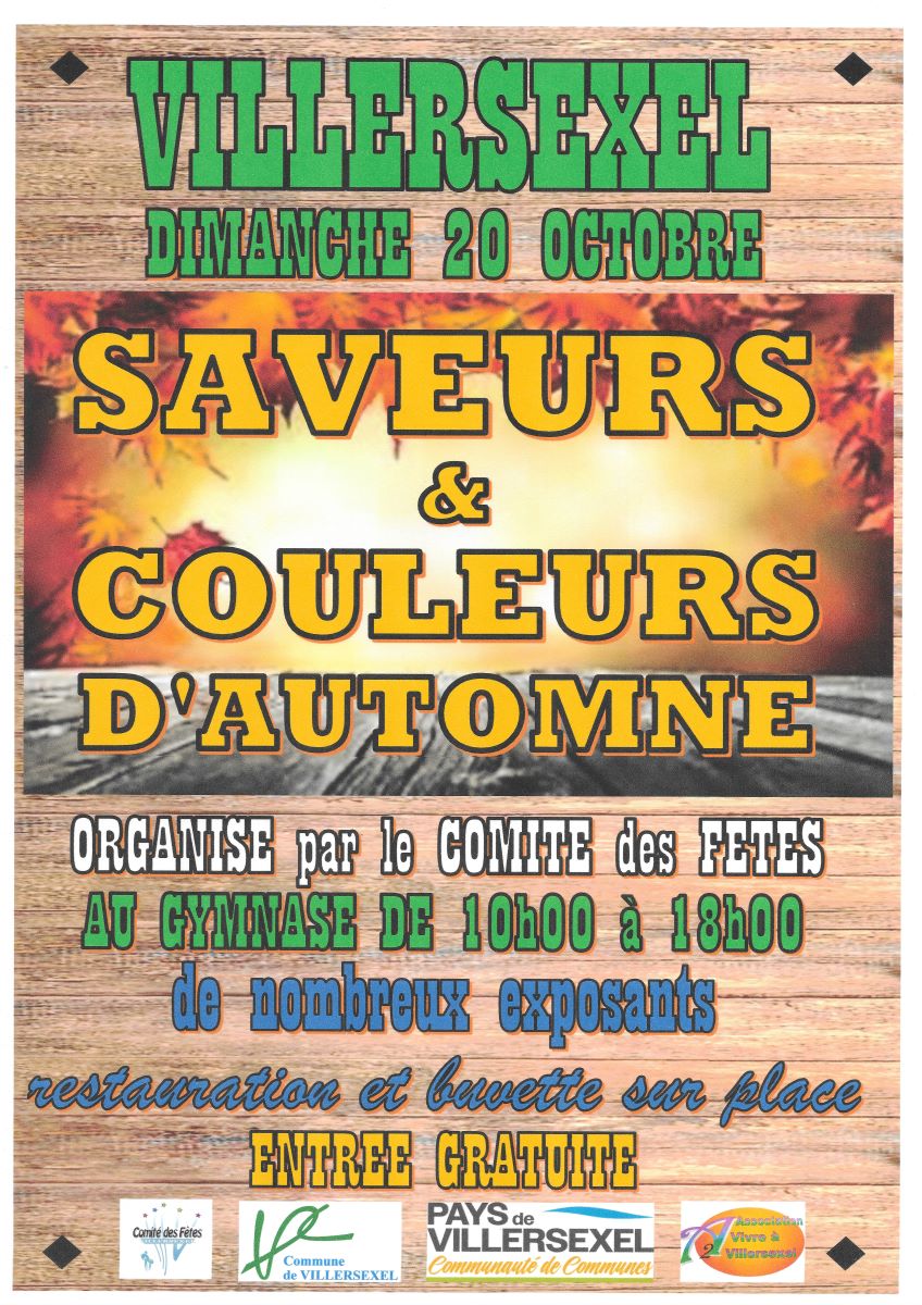 Salon Saveurs et Couleurs d'automne 