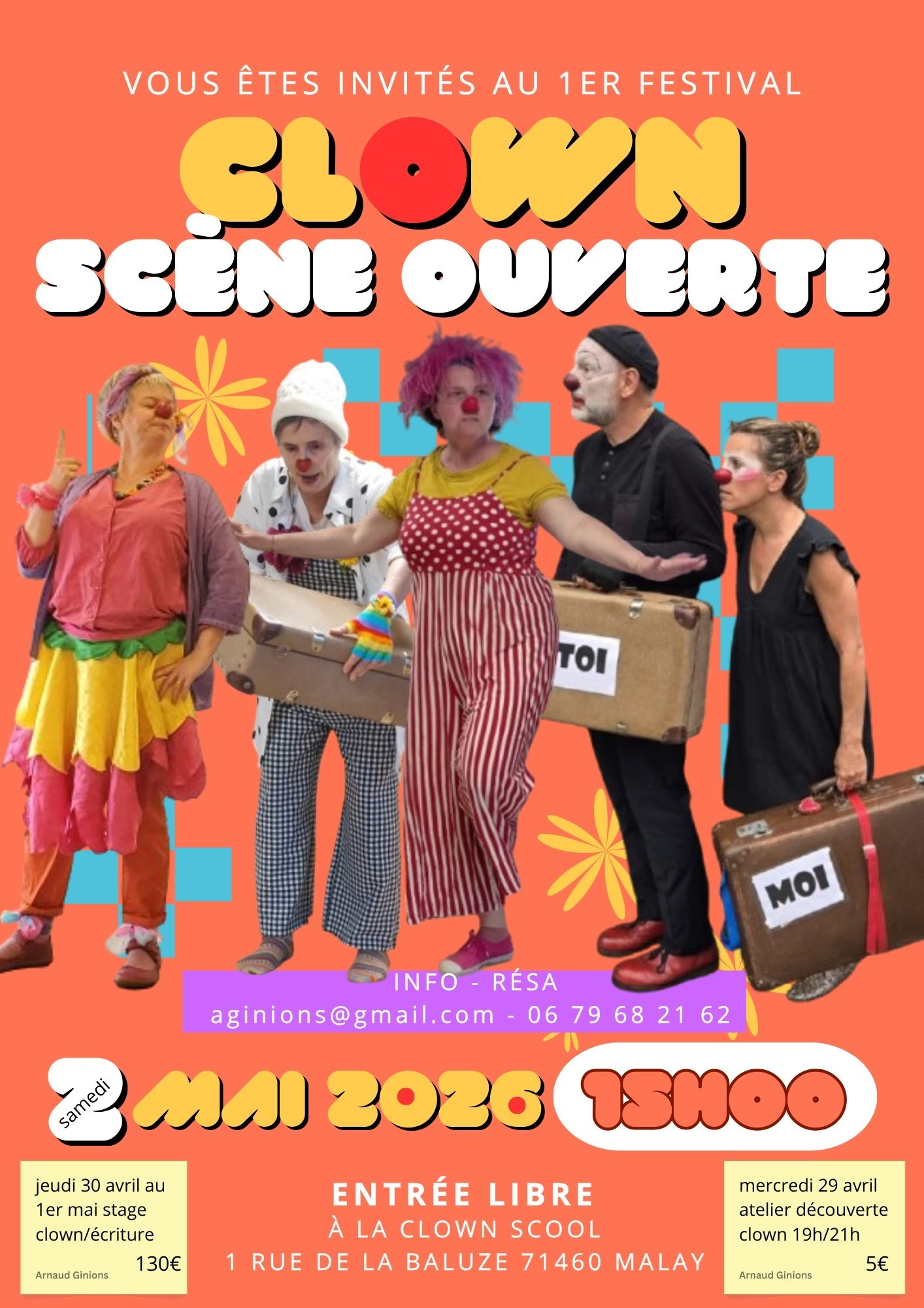 Clown - Scène ouverte