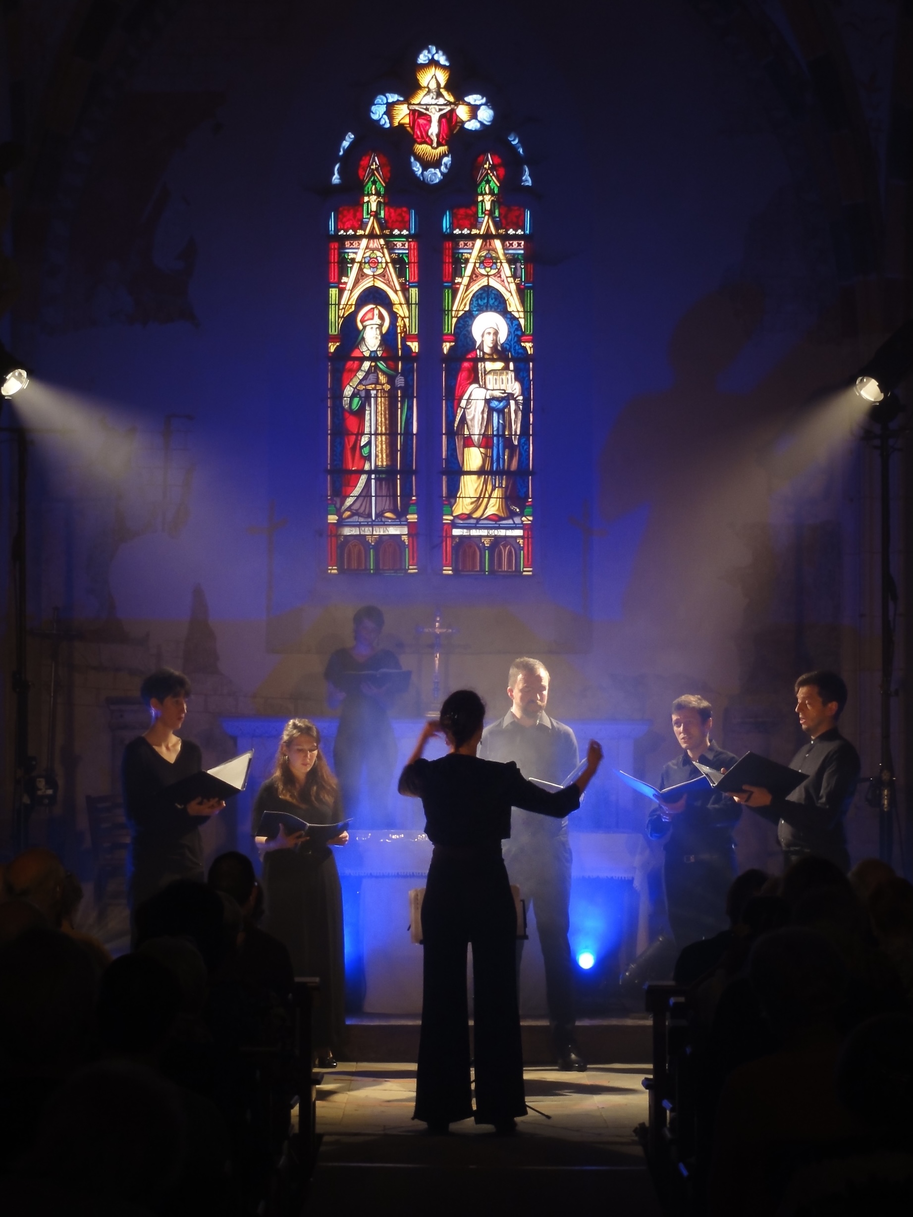 Mai Musical de Meursault - Concert de l'ensemble vocal Six voix dans la nuit : "Flos Florum, regards sur le Cantique des cantiques", Monthelie - photo 8