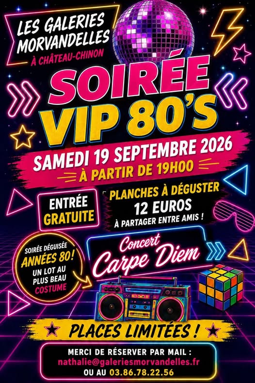 Soirée VIP 80's