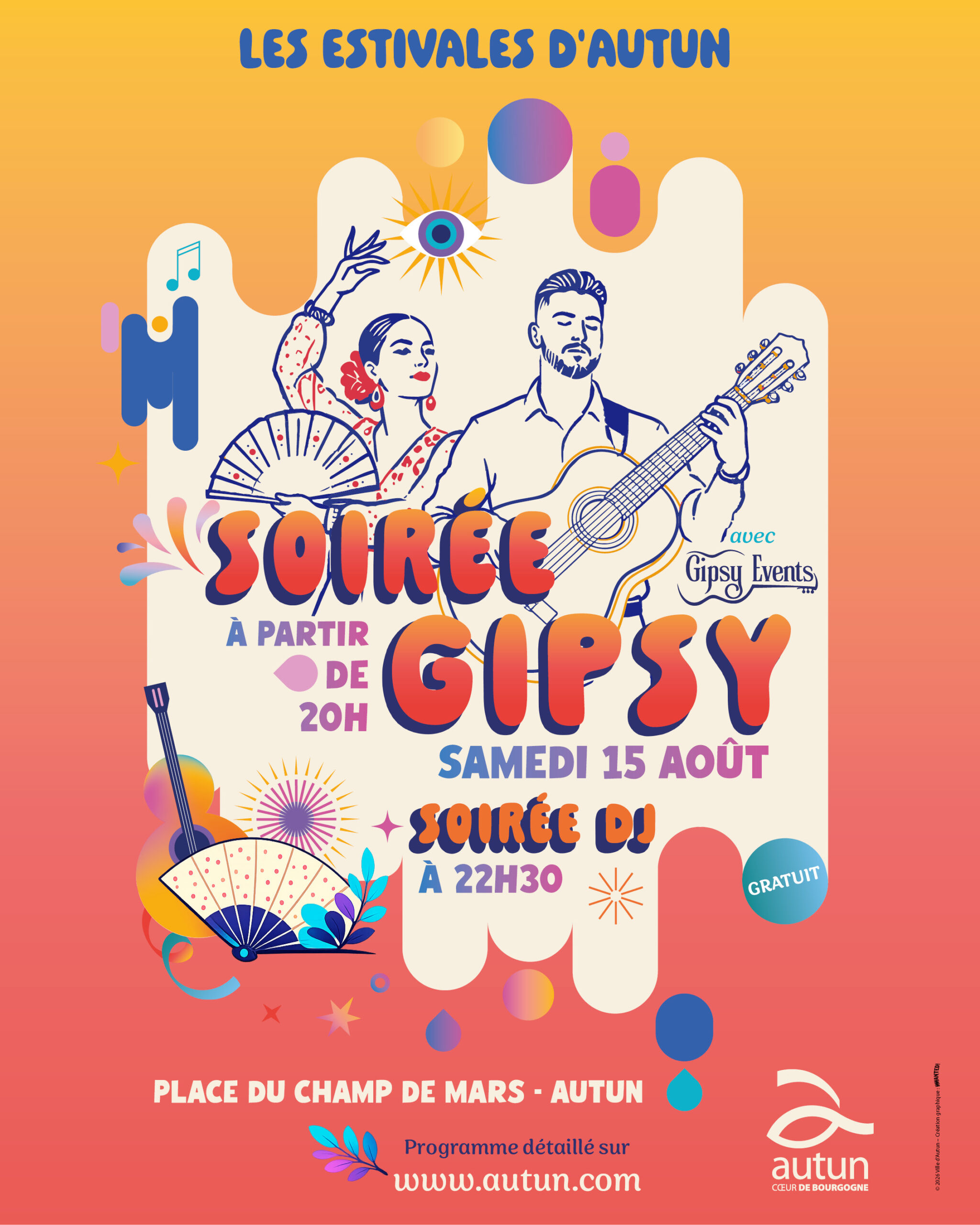 Soirée Gipsy - Les Estivales d'Autun