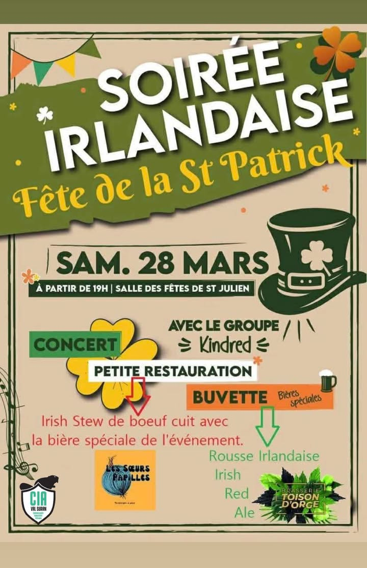 Soirée irlandaise