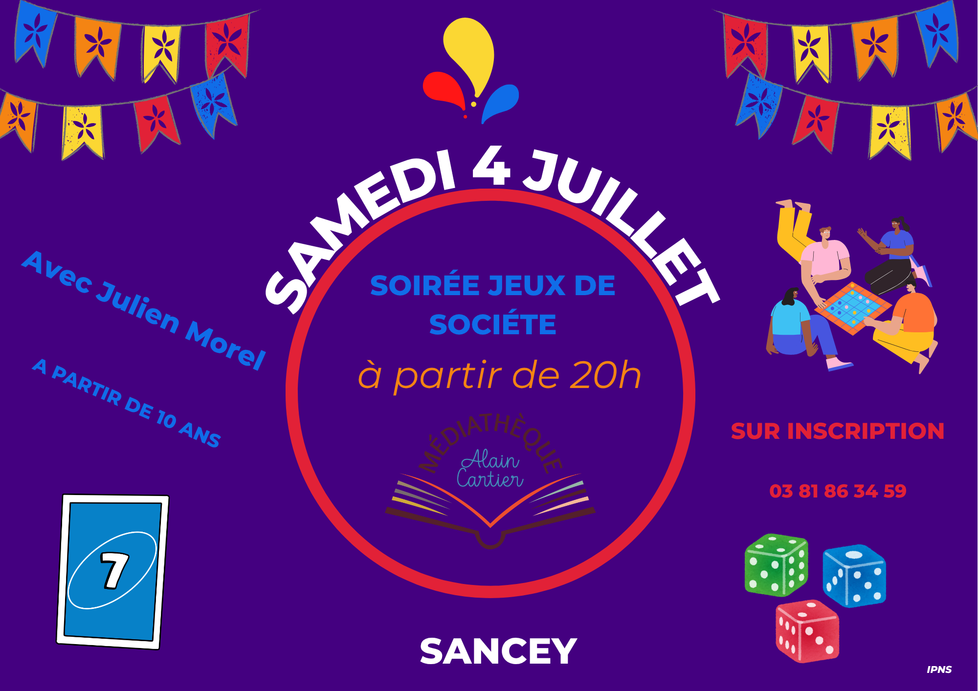 Soirée jeux de société