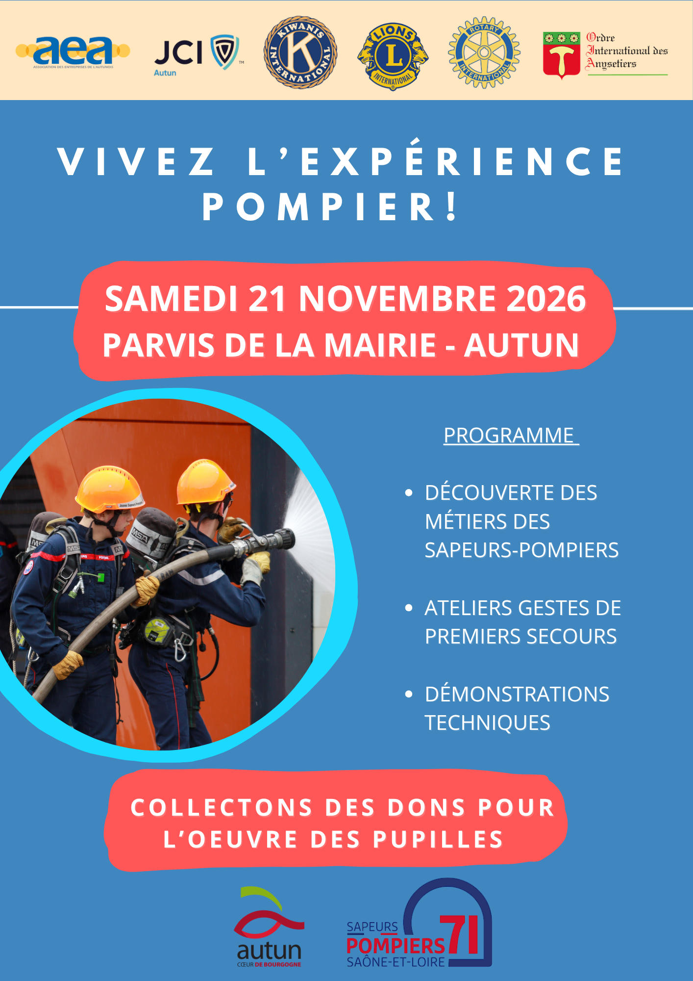 Soirée de gala des clubs services Autunois