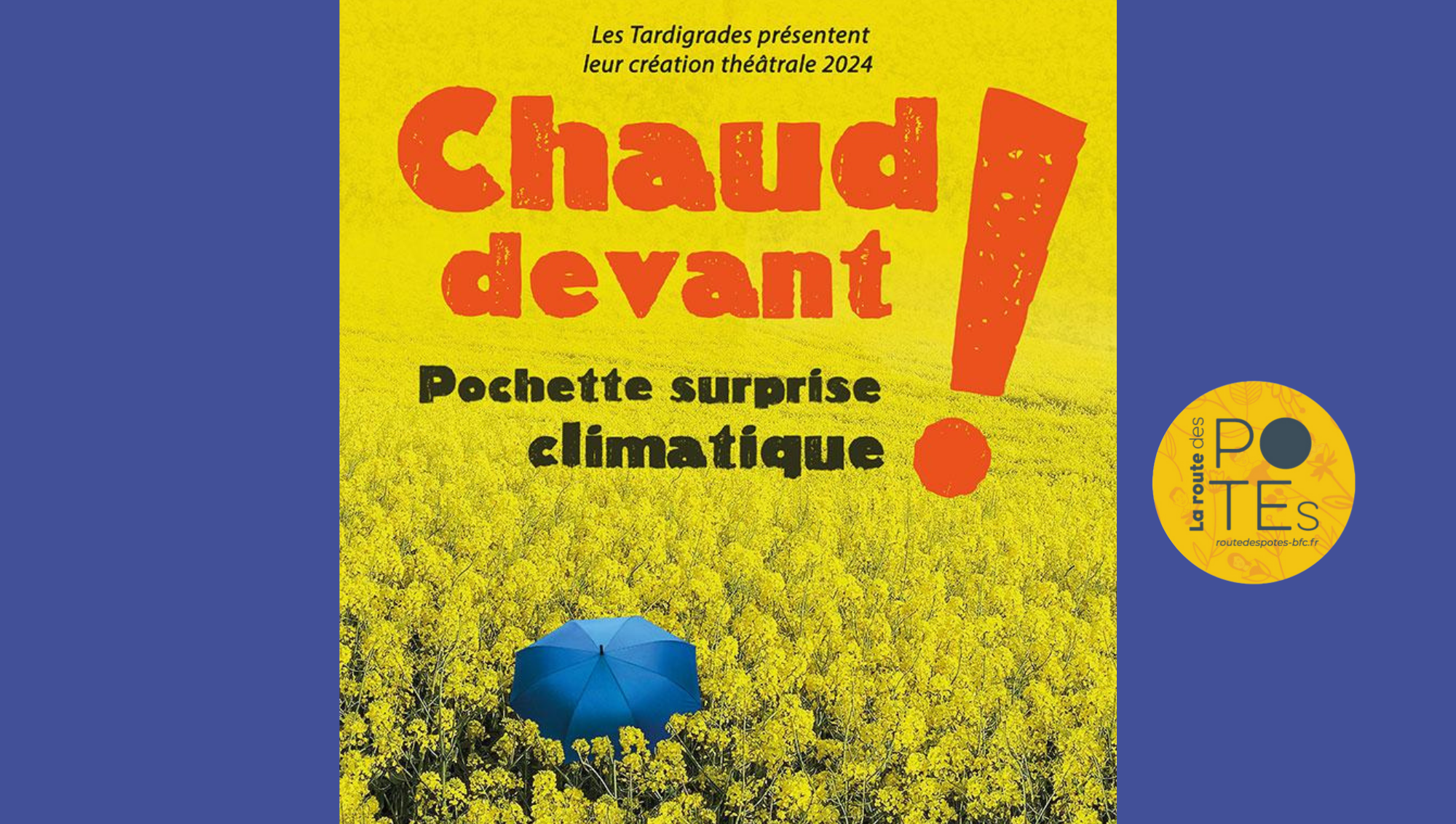 Affiche chaud devant