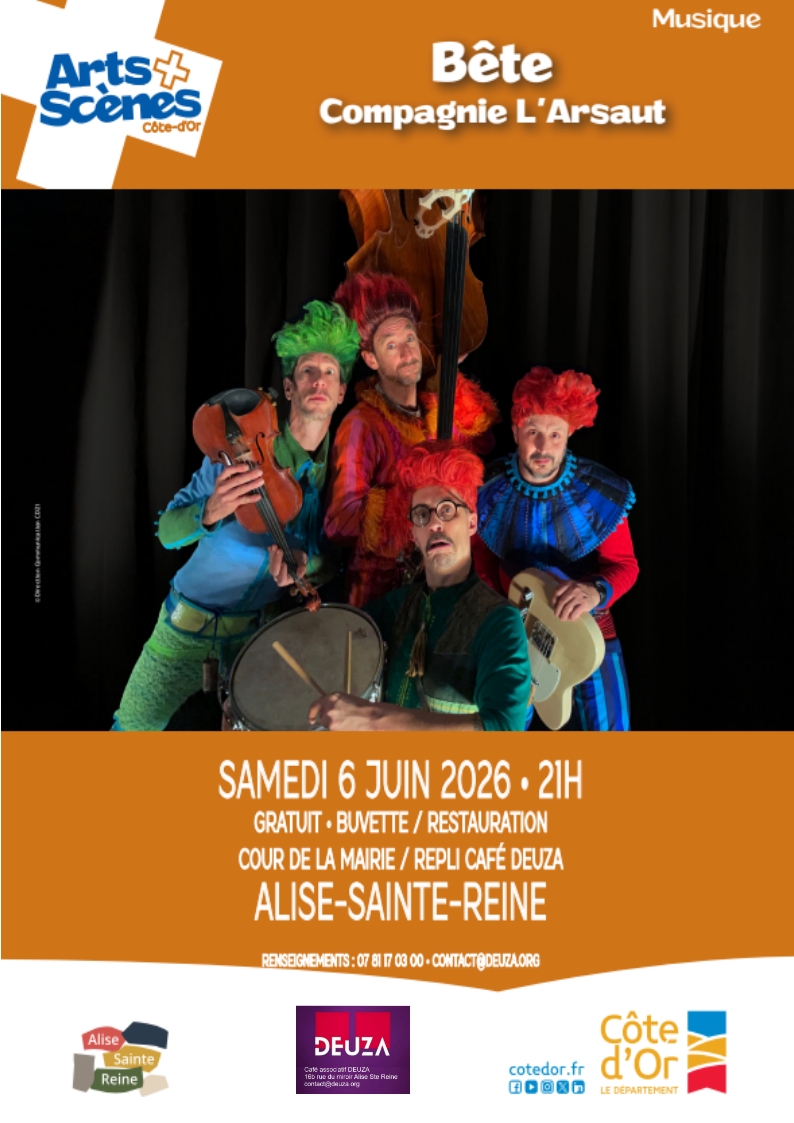 Spectacle musical "Bête" par la Cie Arsaut 