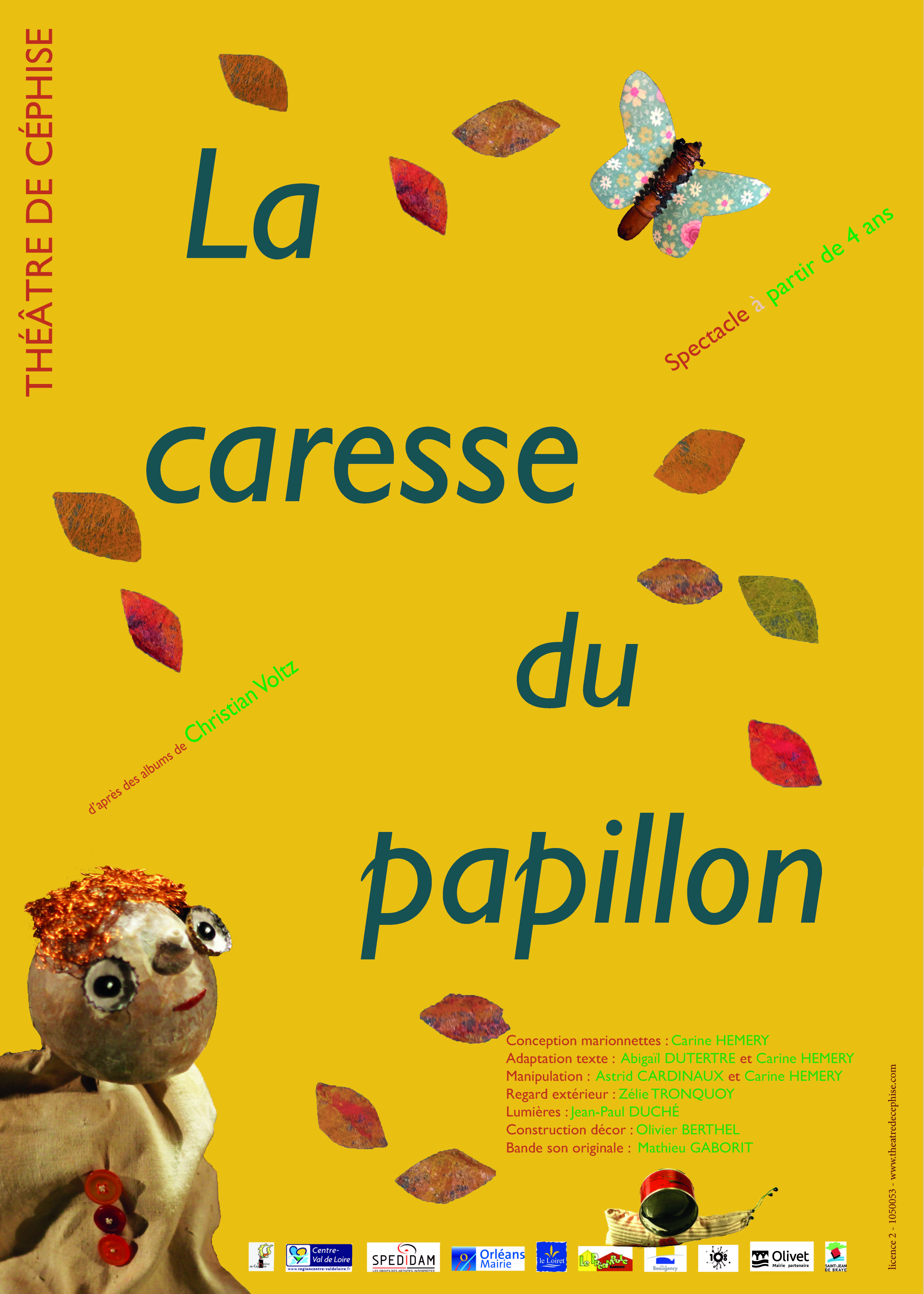 Spectacle - La Caresse du papillon