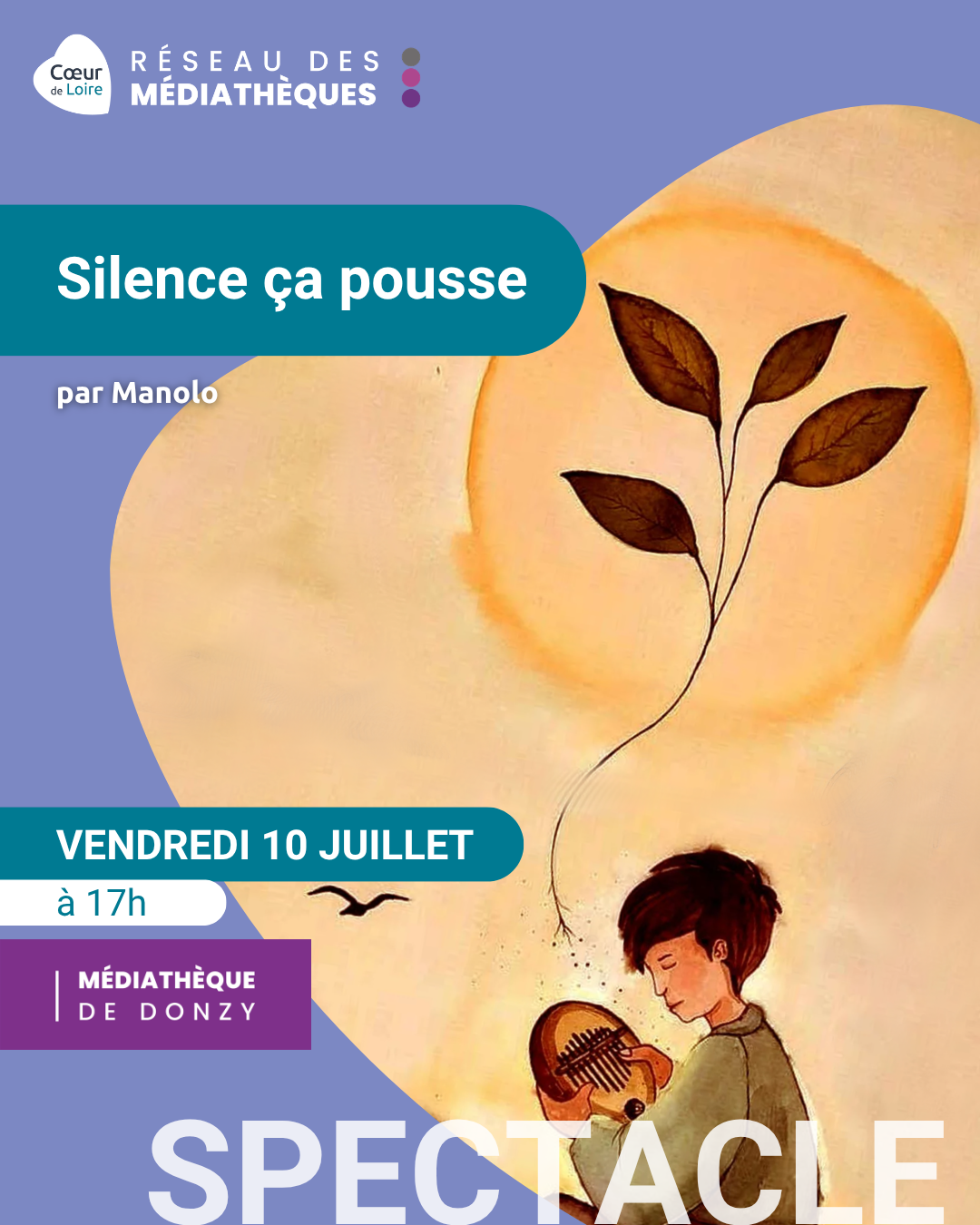 Spectacle "Silence ça pousse"