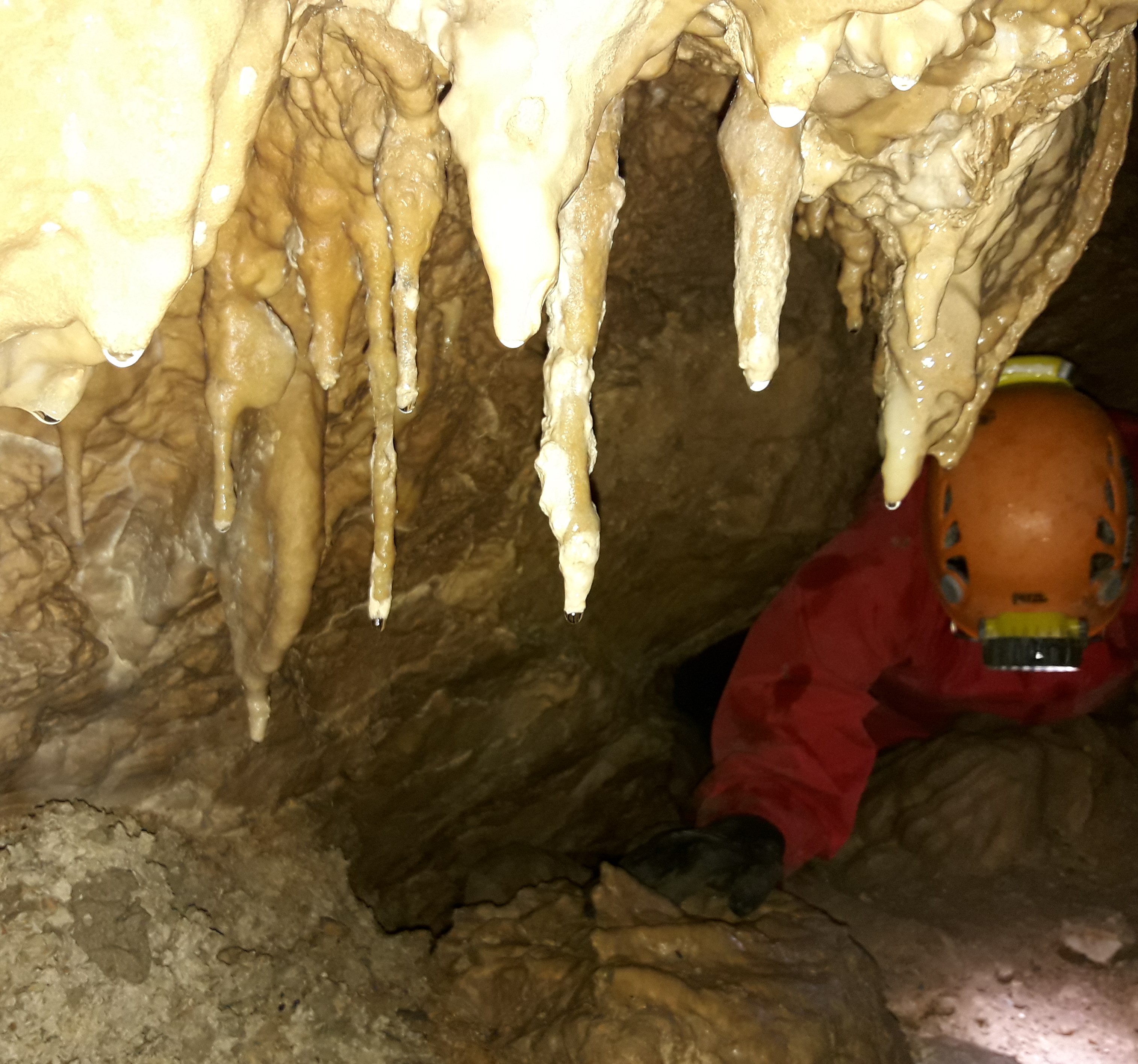 spéléo fond de grotte
