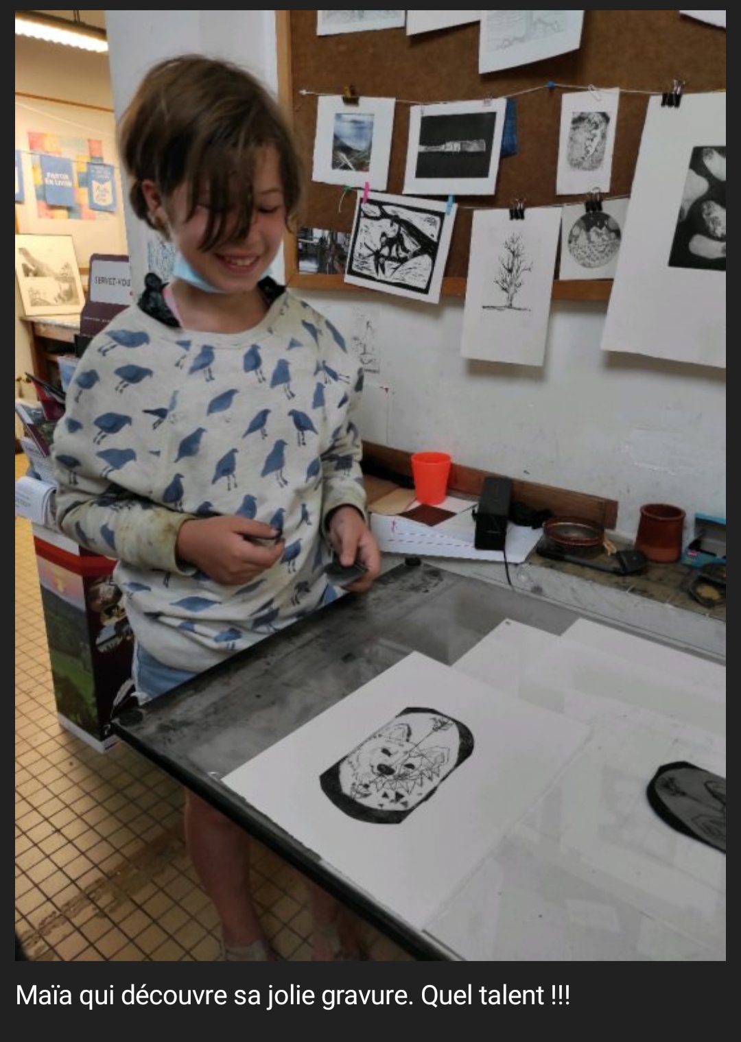 Découvrez l'art du monotype