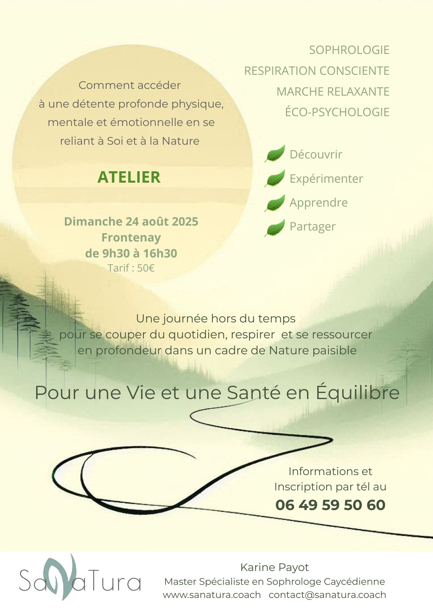 Atelier se relier à soi et à la nature