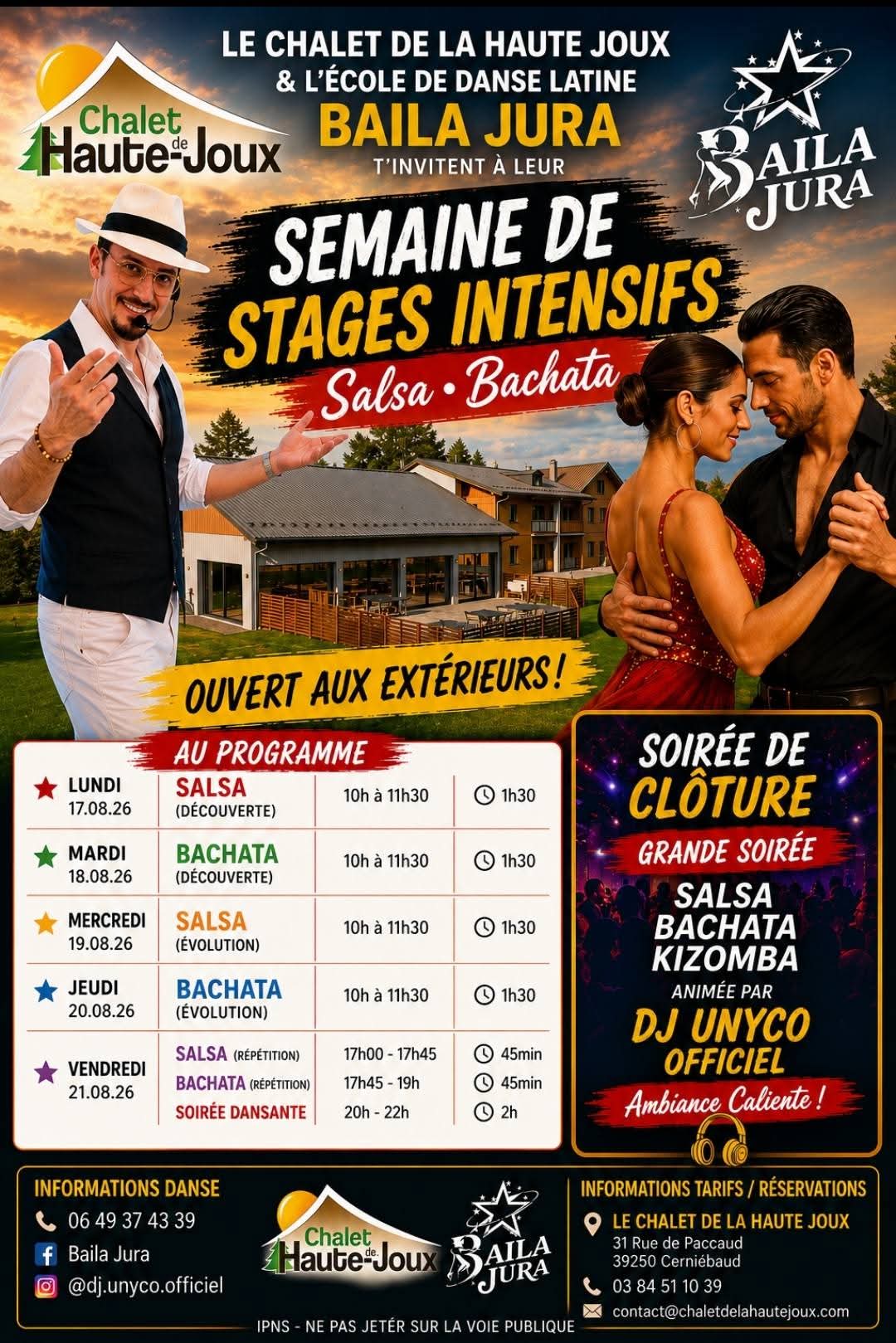 Stage de danse