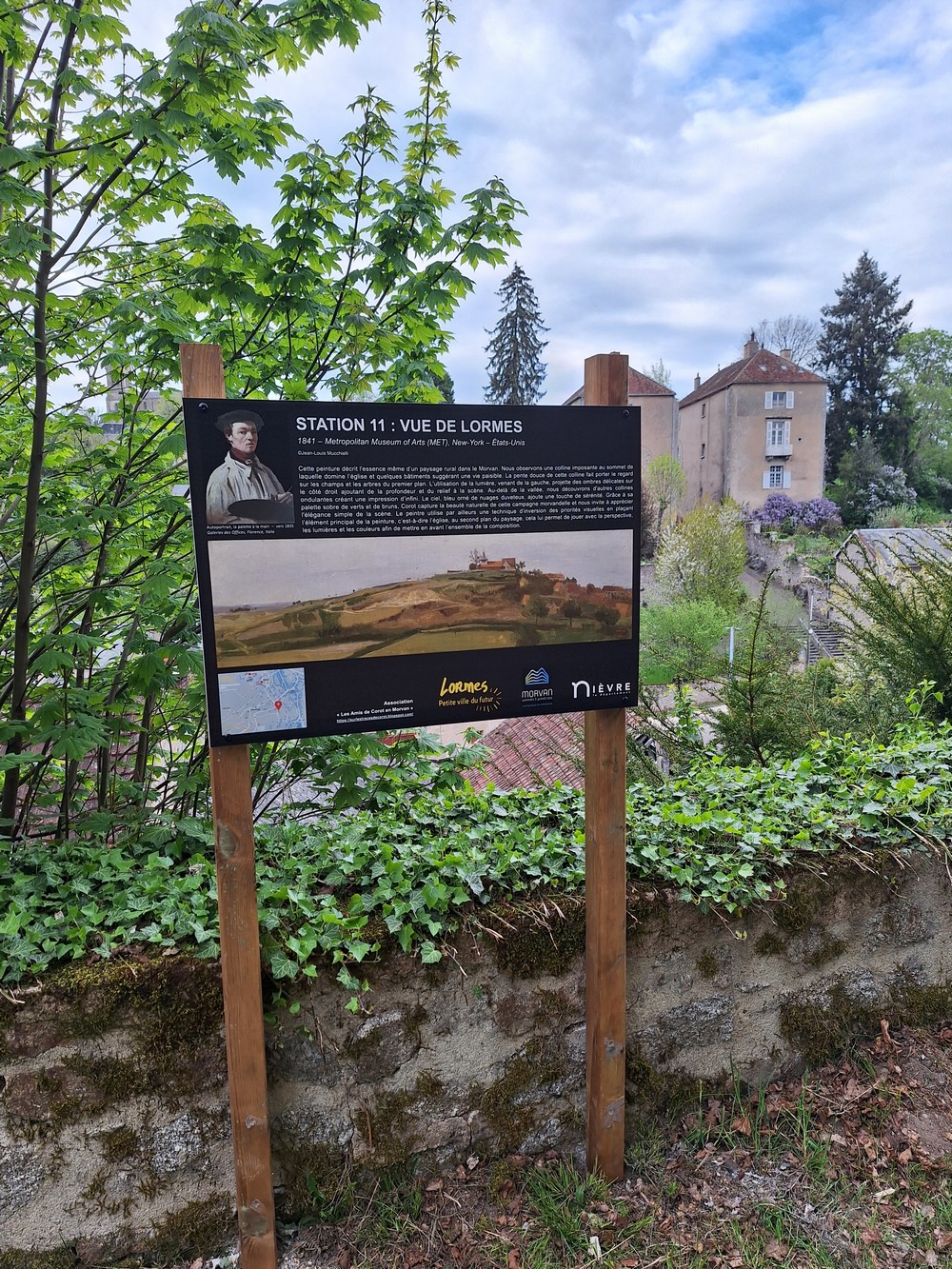 Le Sentier-découverte Corot, Lormes