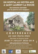 Conférence "Un hôpital au Moyen Age à Saint-Laurent-la-Roche"