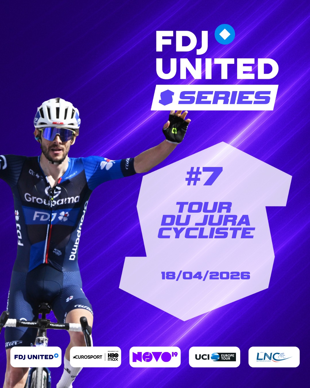 Arrivée Tour du Jura Cycliste