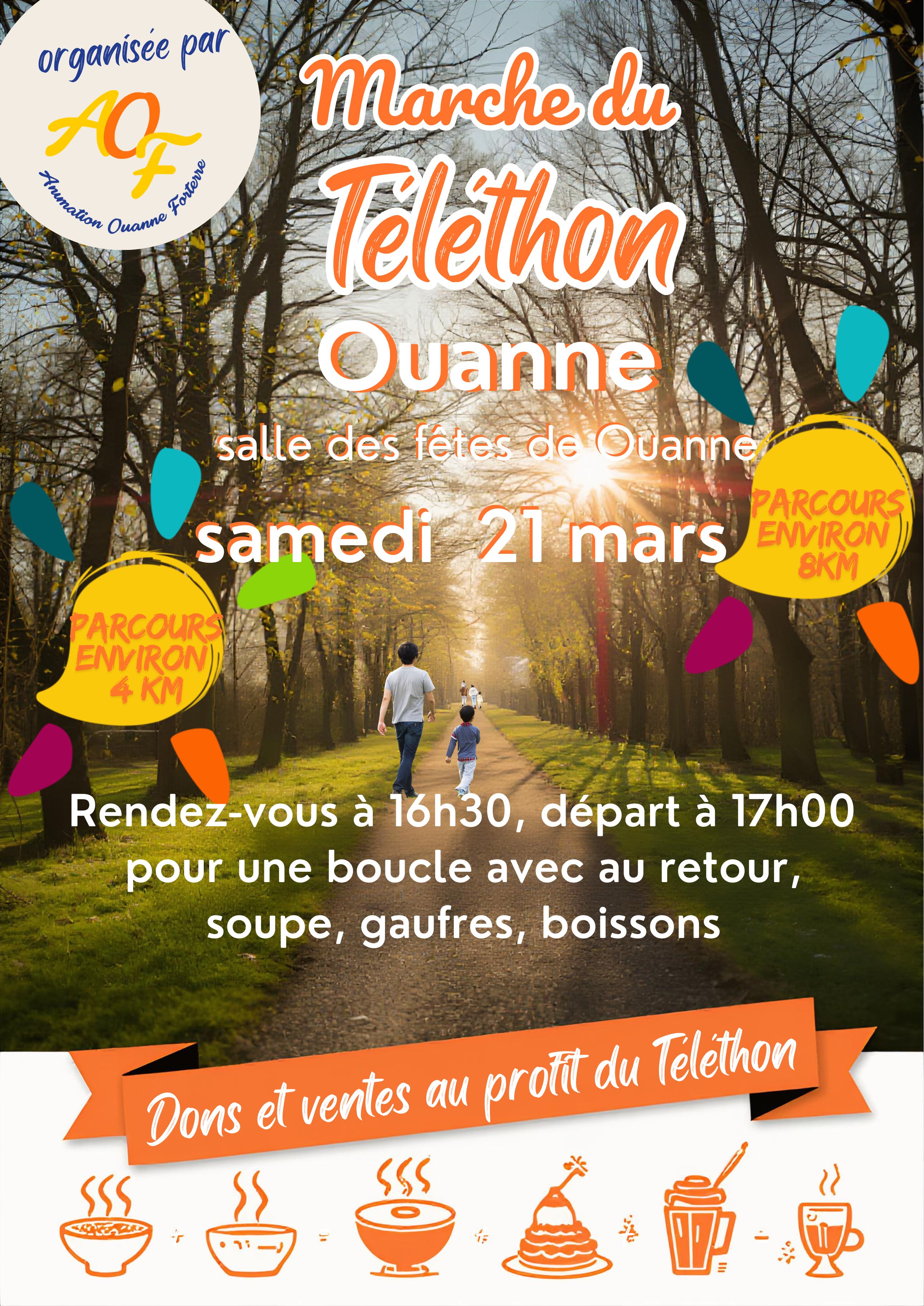 Marche au profit du téléthon 2026