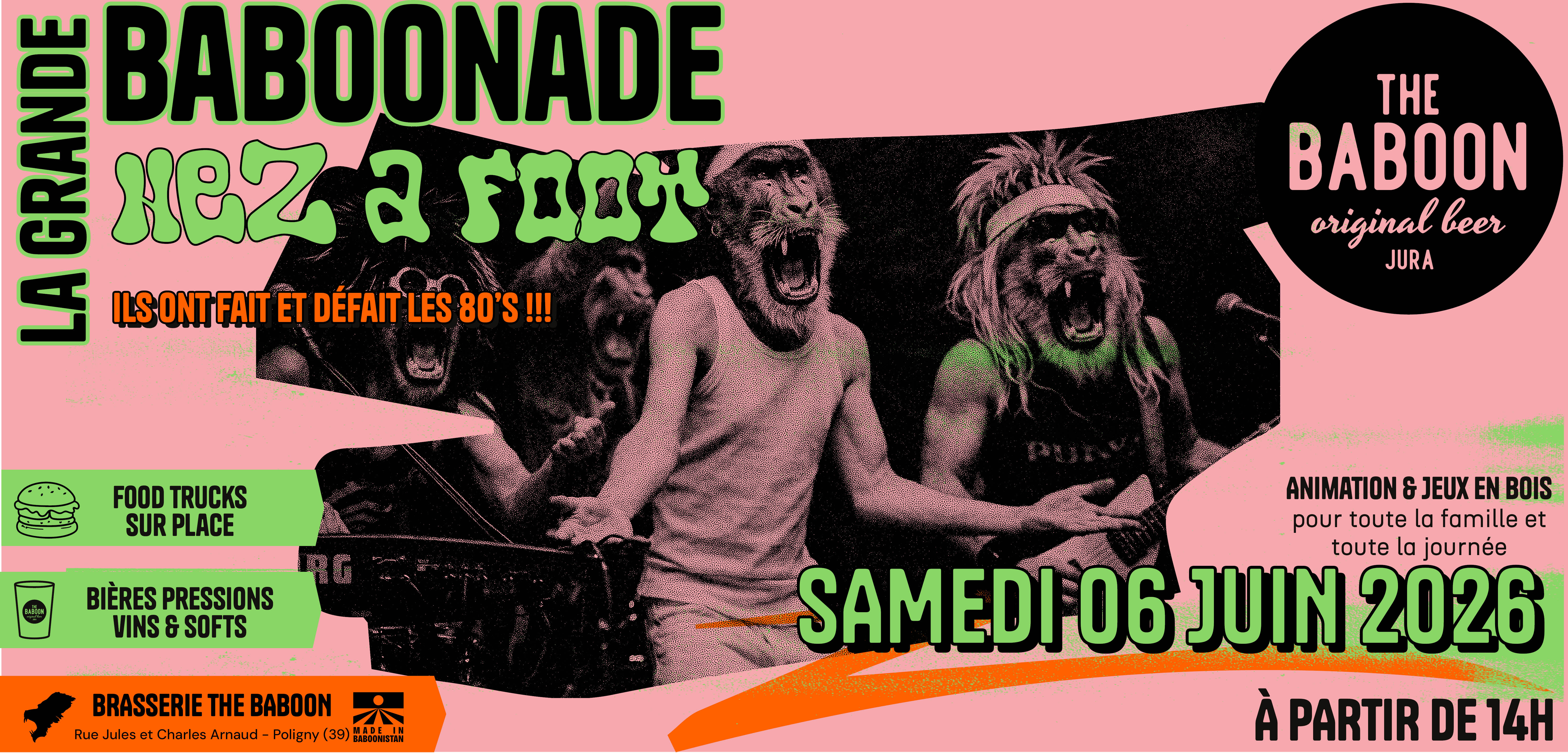 La Grande Baboonade + Nez à Foot - The Baboon