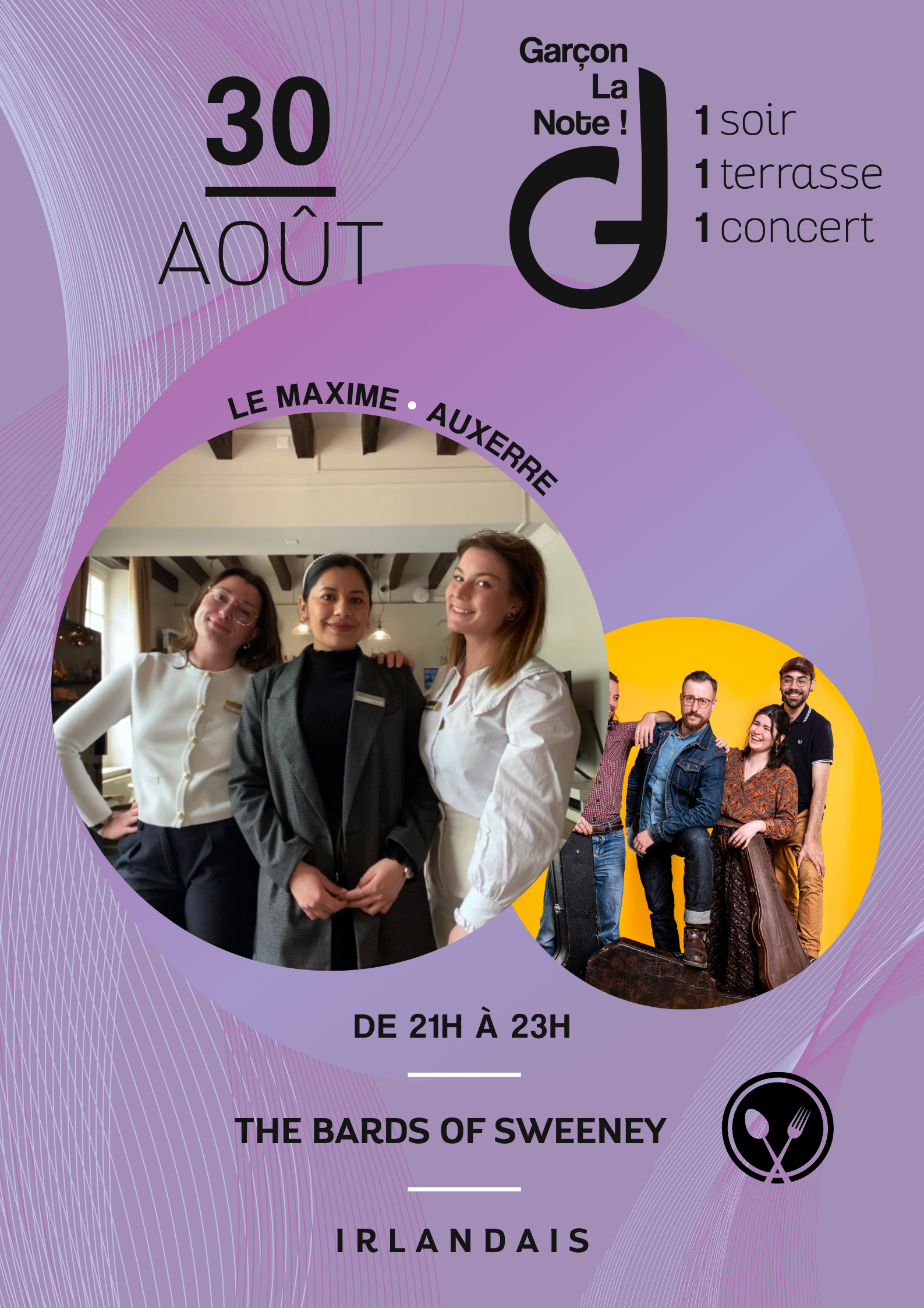 FESTIVAL GARÇON LA NOTE - THE BARDS OF SWEENEY