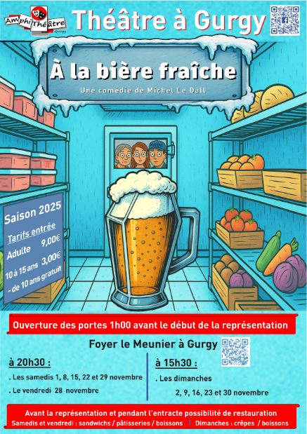 théatre Gurgy  à la bière fraiche