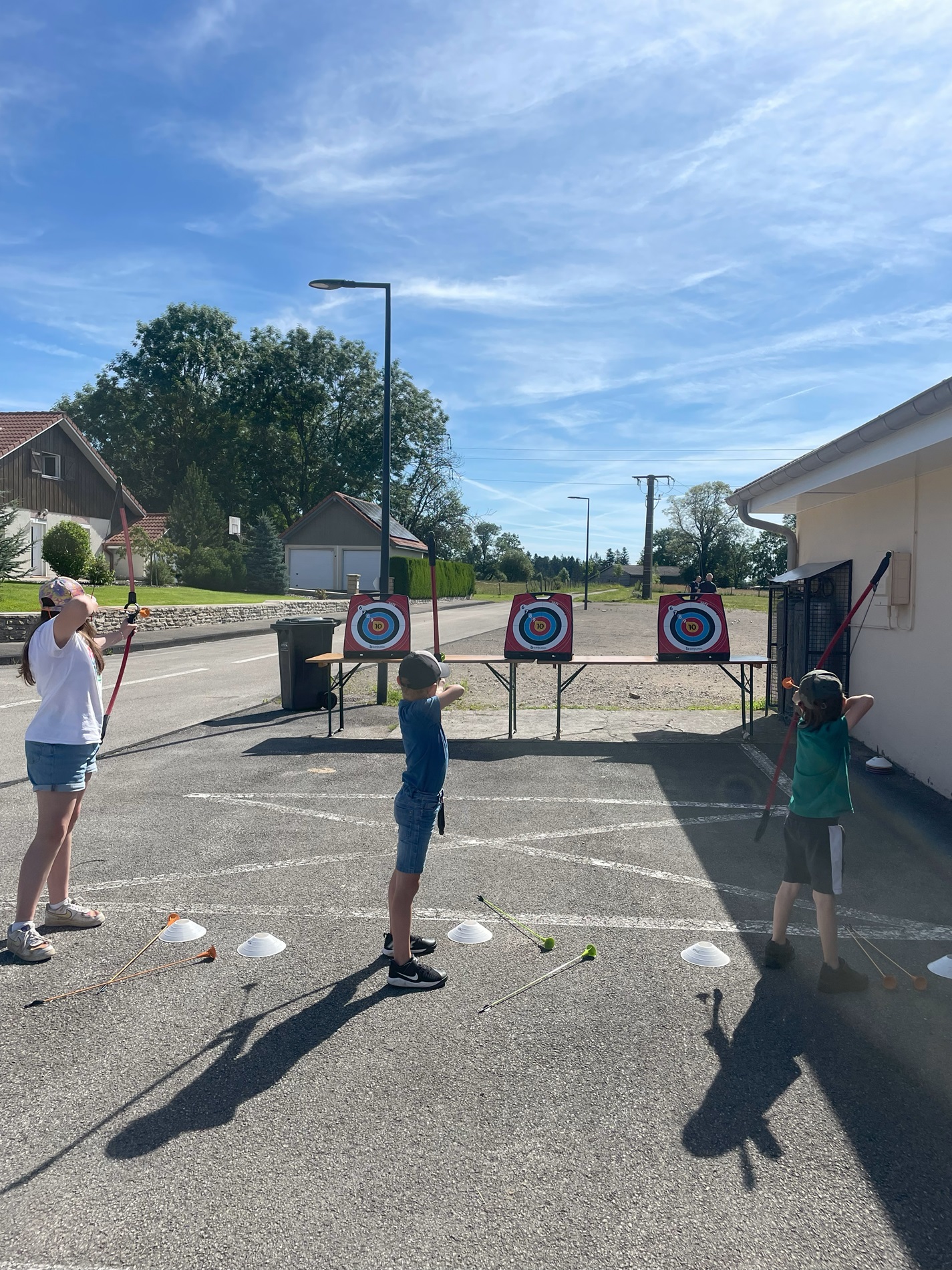 tir à l'arc ventouse