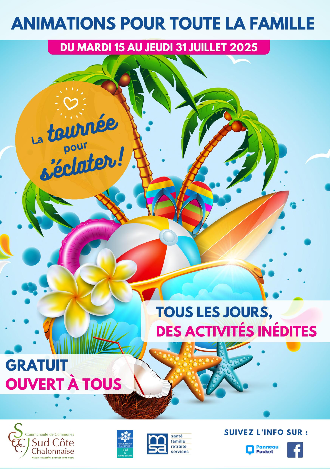 Flyer Tournée pour s'éclater