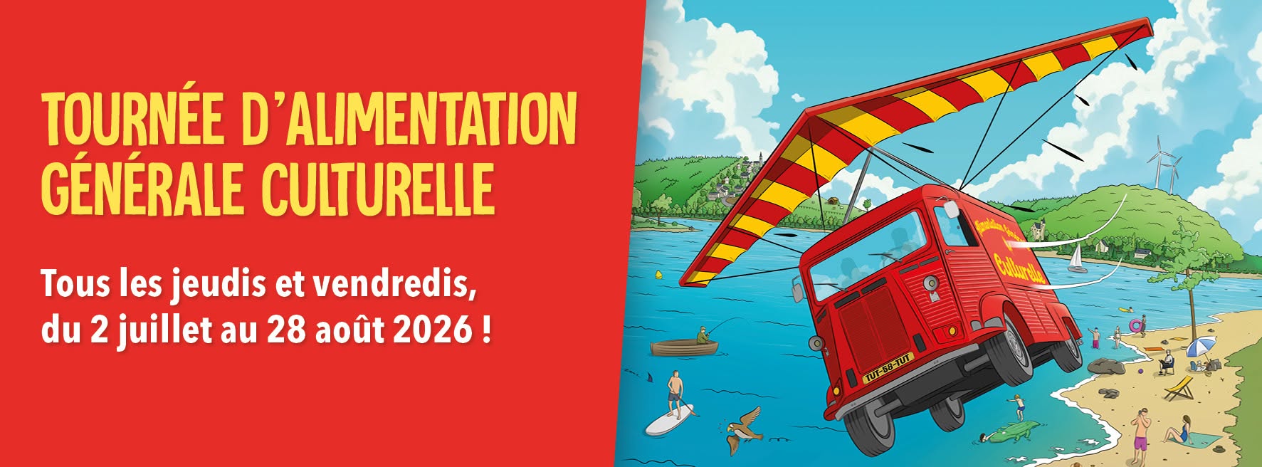 Tournée d'alimentation générale culturelle