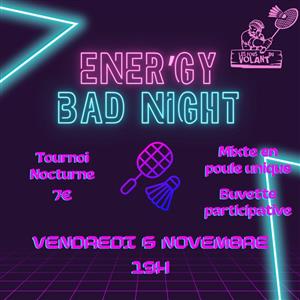 Tournoi Badminton by night à Gy 