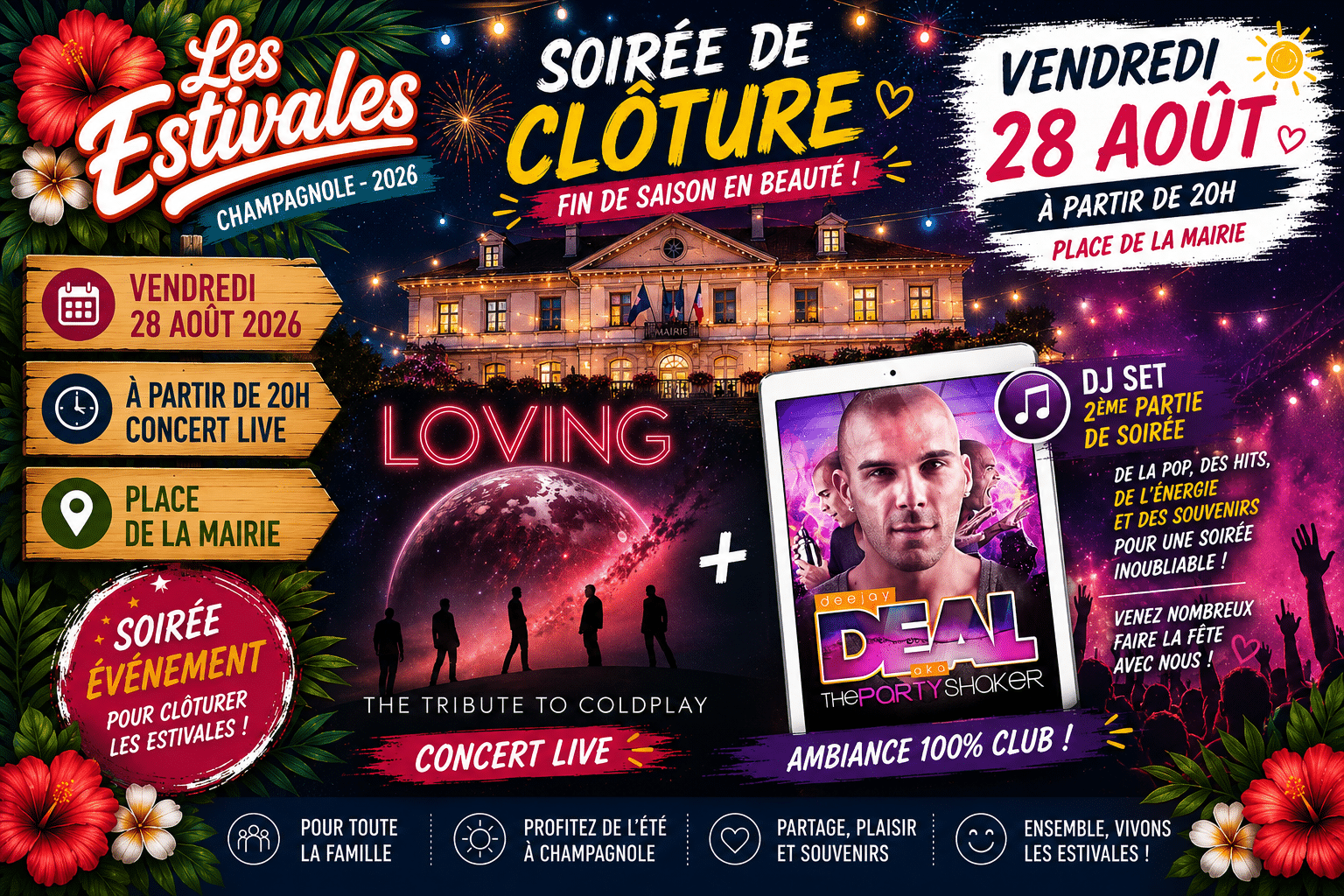 Tribute Coldplay & DJ Deal