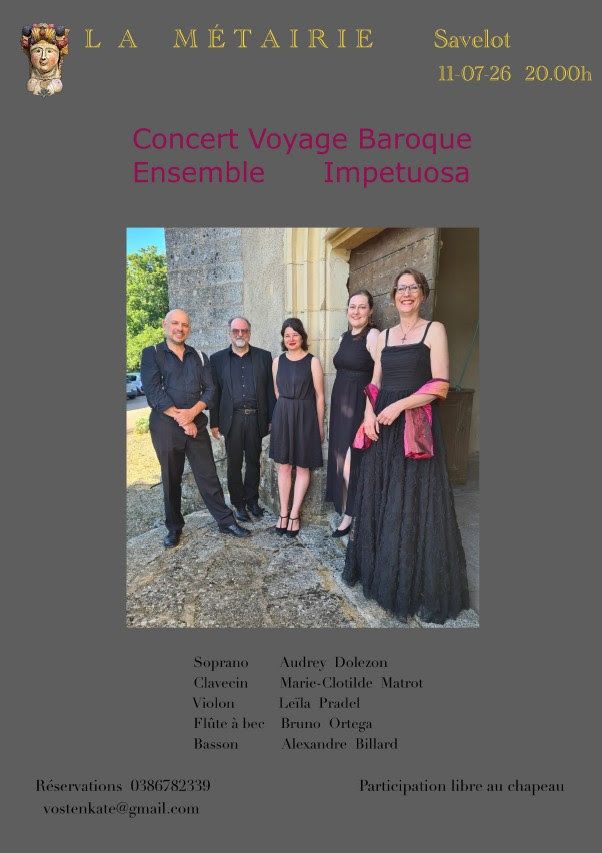 Concert voyage Baroque