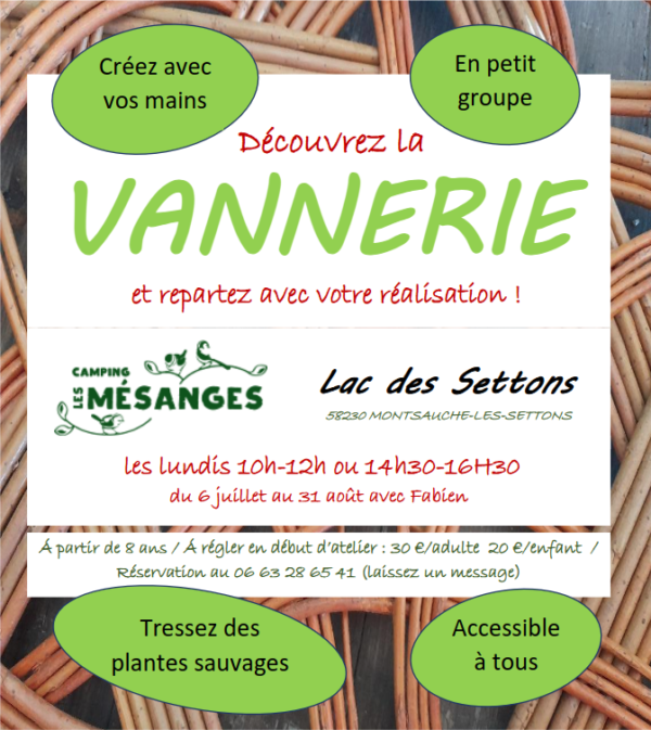Initiation vannerie