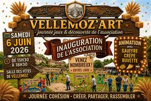 VELLEMOZ’ART – Journée jeux & découverte à Vellemoz