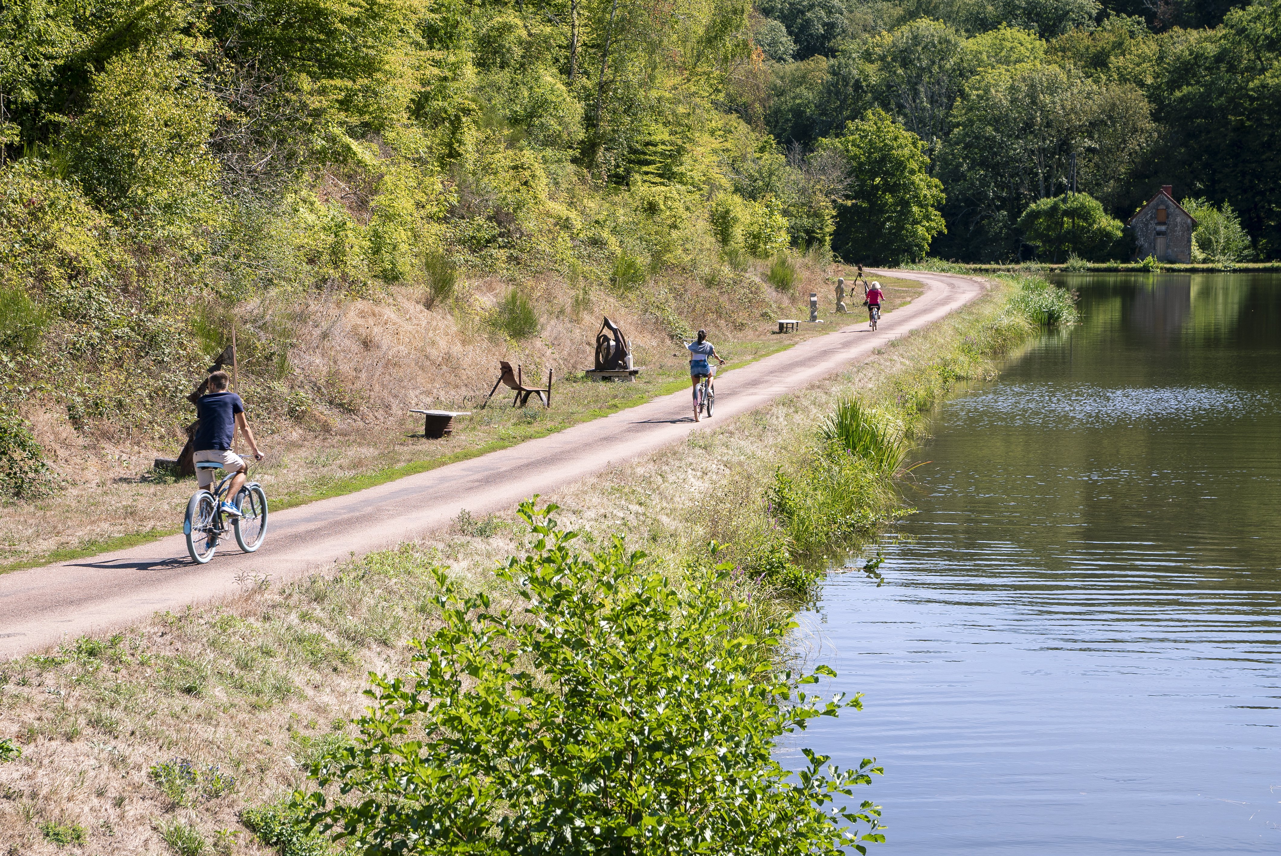 Le Tour de Bourgogne à vélo, section du Canal du Nivernais (V51), Saint-Léger-des-Vignes - photo 8