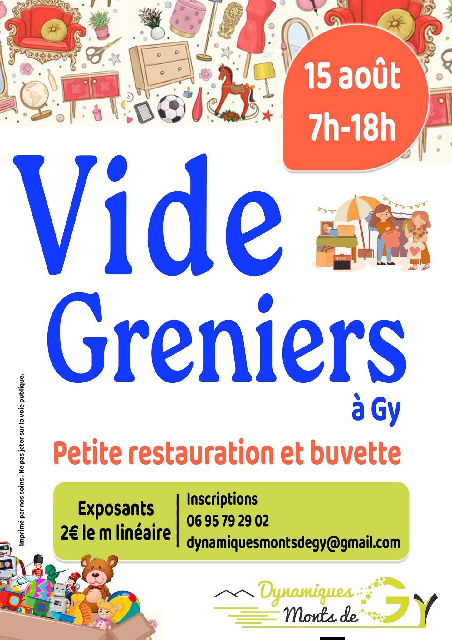 Vide-greniers à Gy
