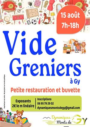 Vide-greniers à Gy