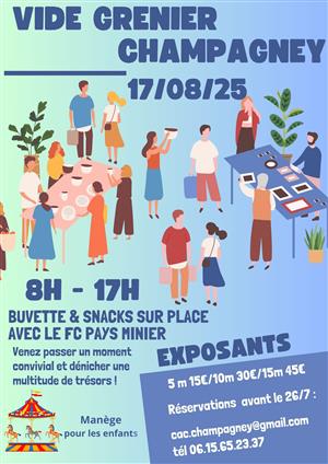 Vide grenier - Champagney