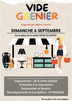 Vide-greniers - Les Bâties