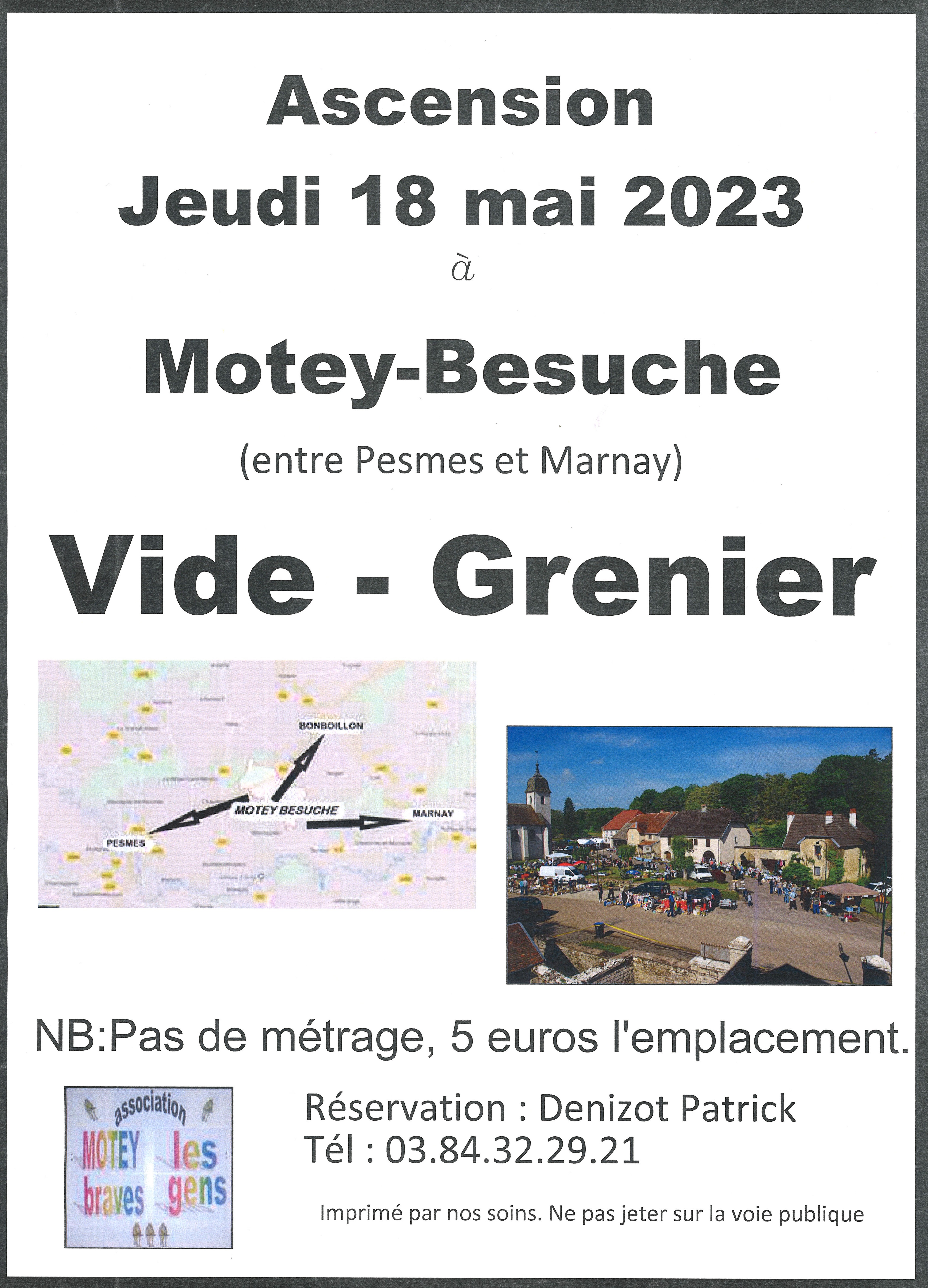 vide grenier motey