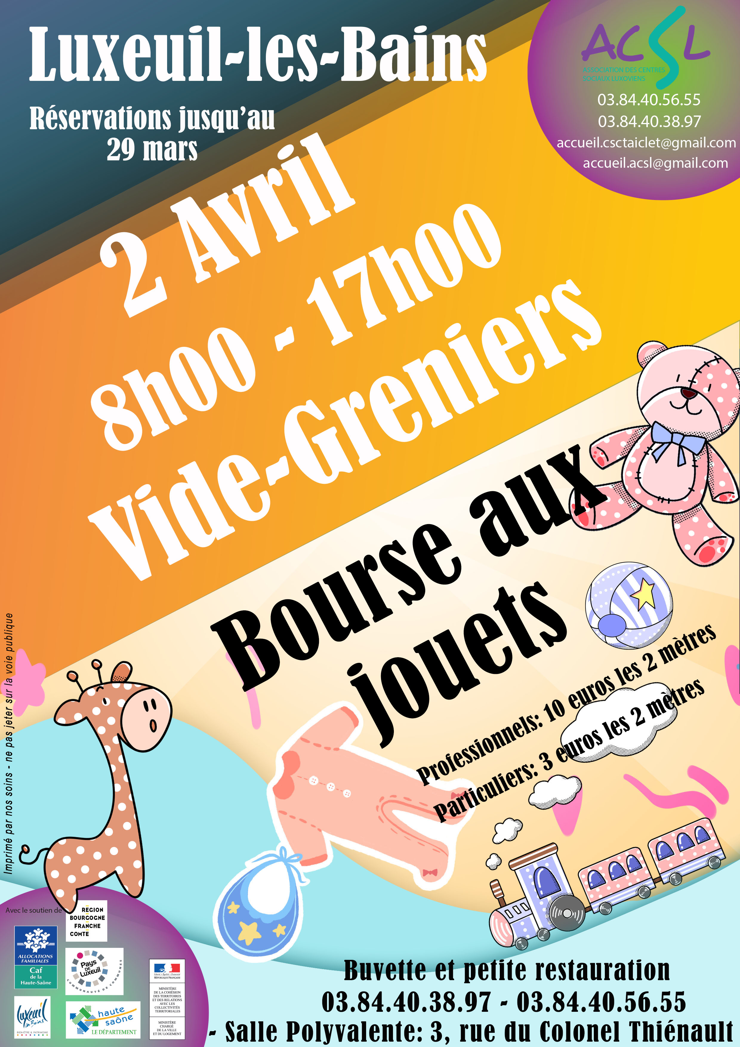 Vide grenier Luxeuil