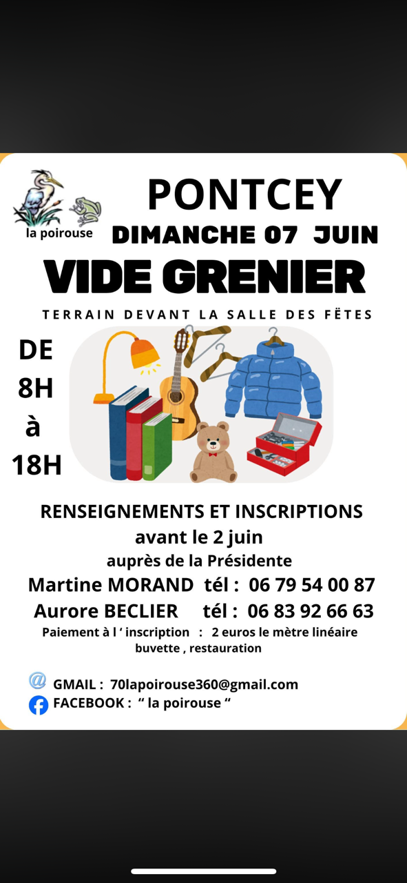 Vide Grenier — visuel événement