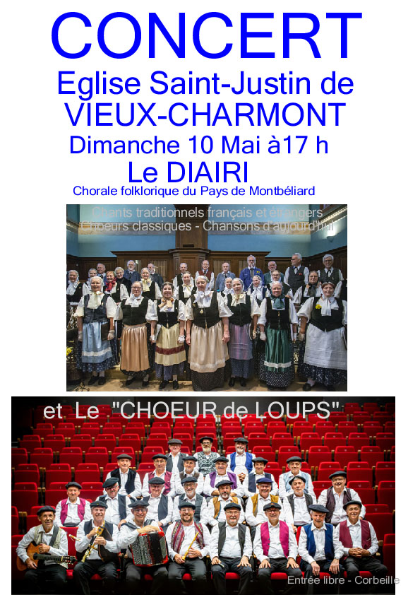Concert DIAIRI et Choeur de LOUPS