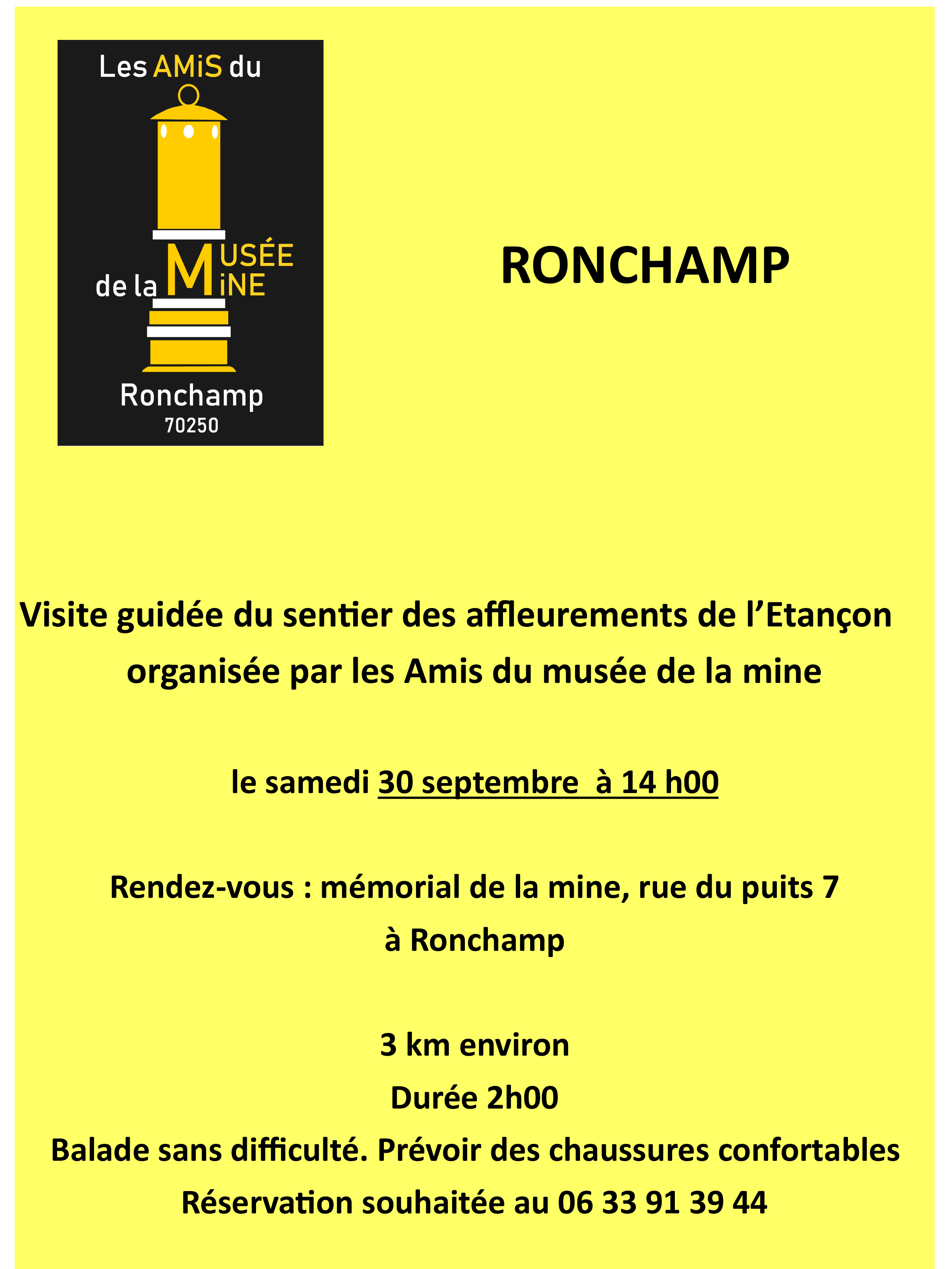 Visite guide - Le sentier des affleurements de l'tanon