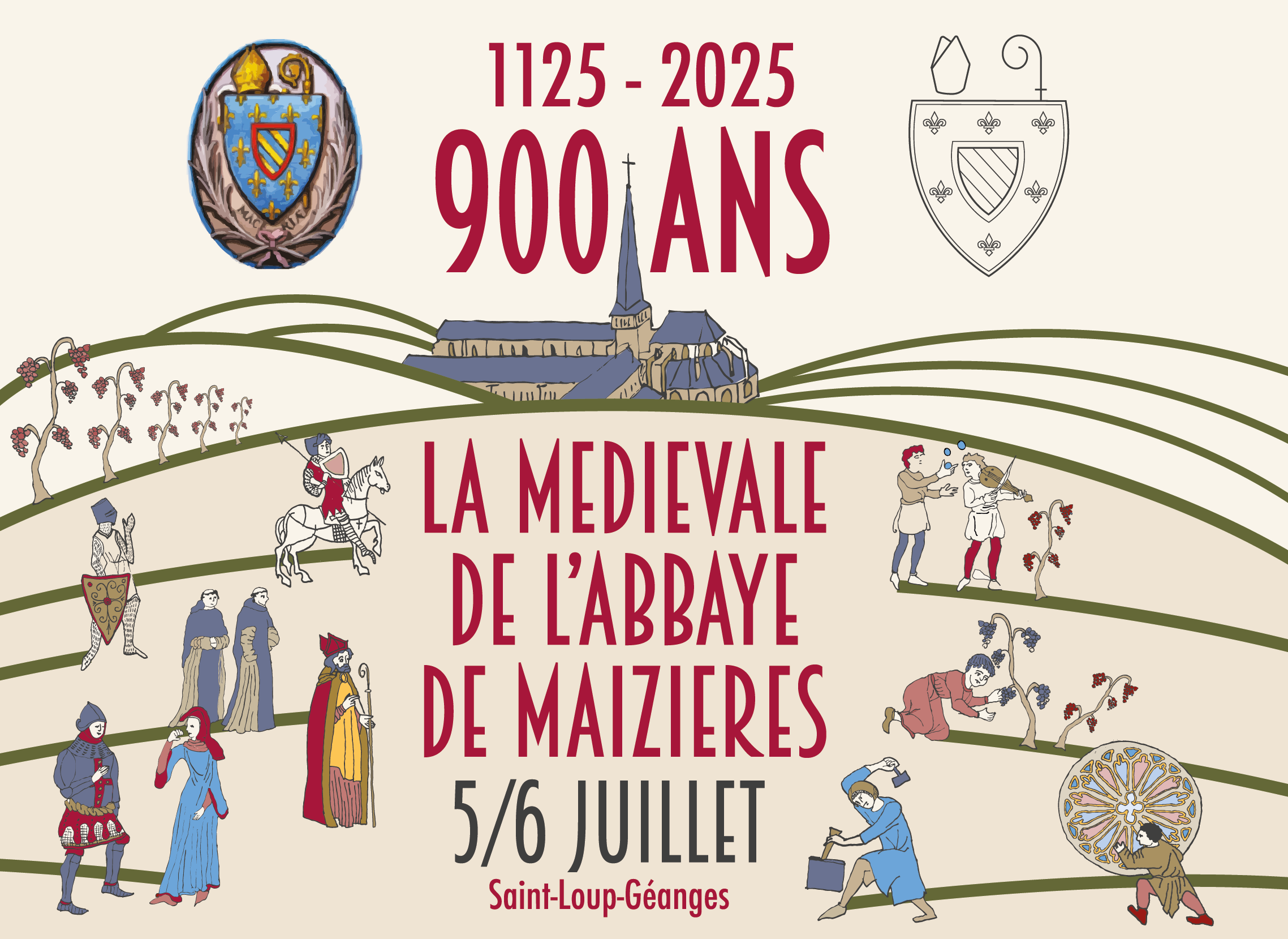 Médiévale de l'Abbaye de Maizières - key visual