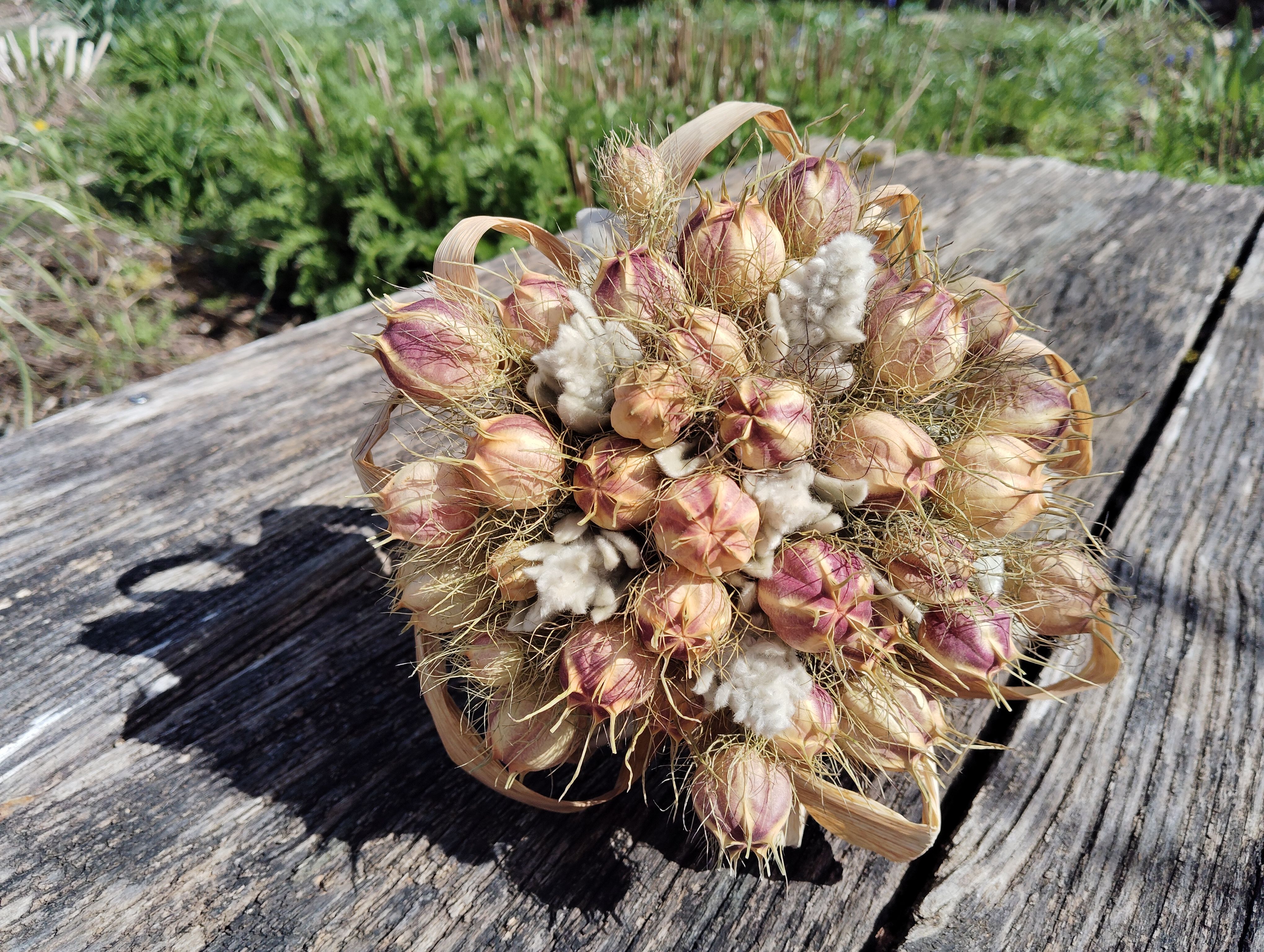 Confectionner un bouquet sec