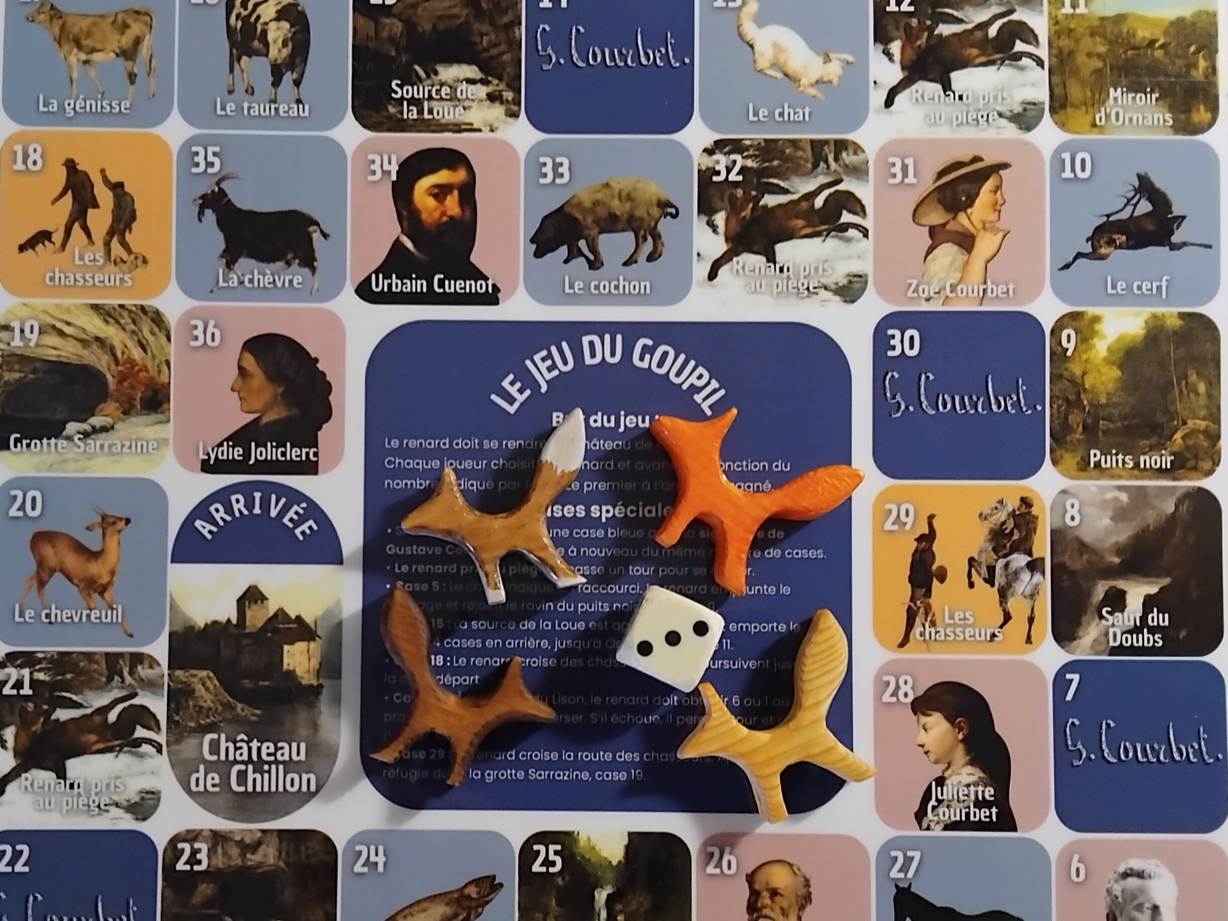 Jouez chez Courbet !