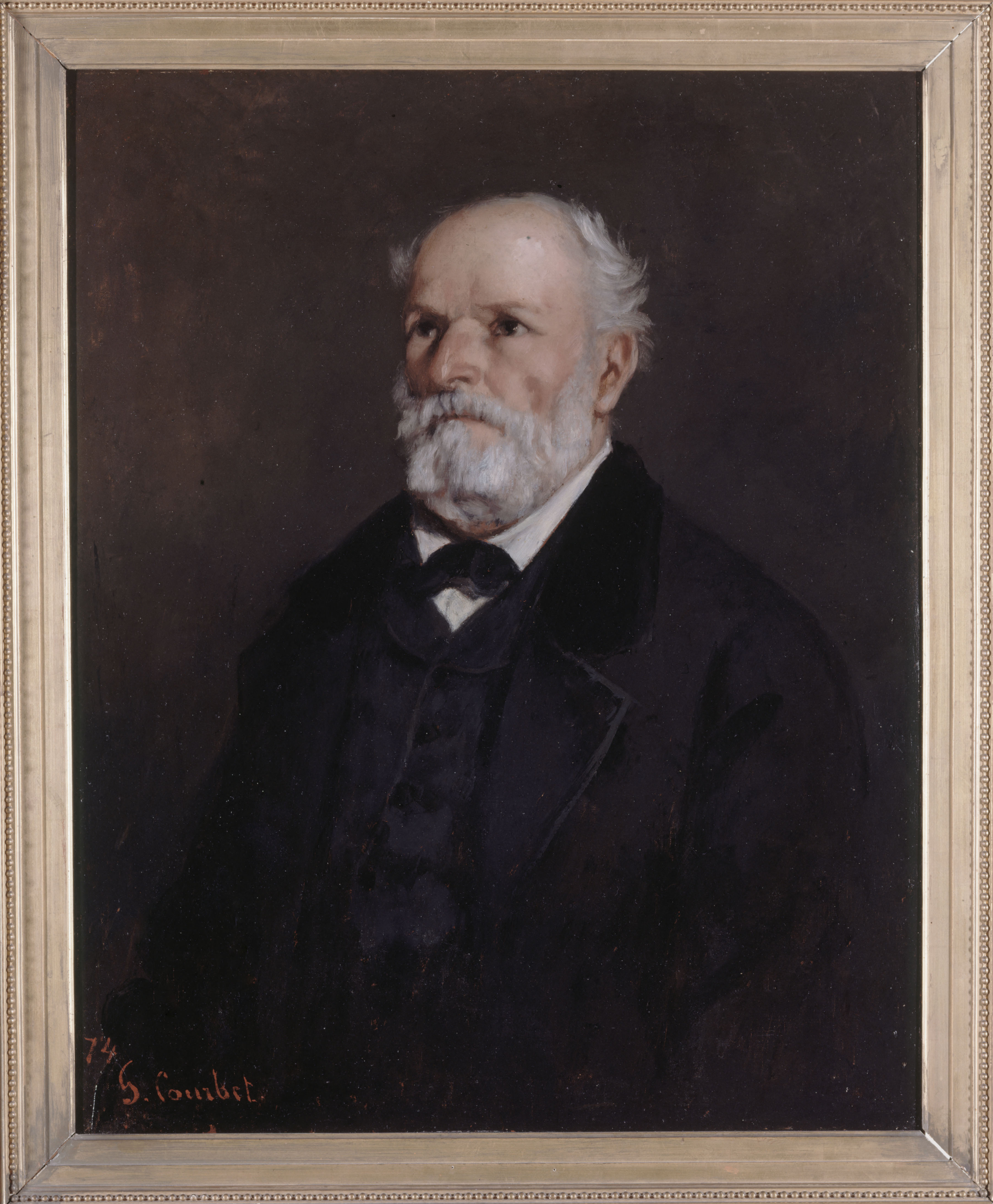 Portrait de Régis Courbet, père de l'artiste