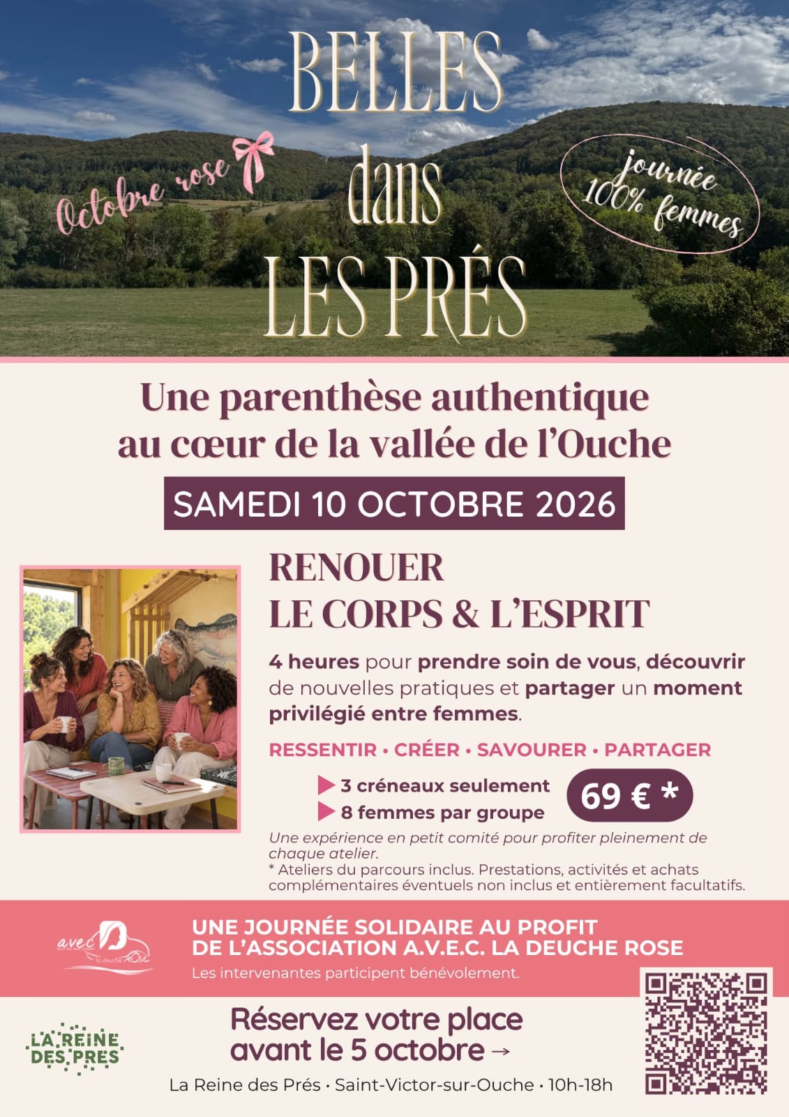 Journée solidaire "Belles des Prés : renouer le corps & l'esprit"