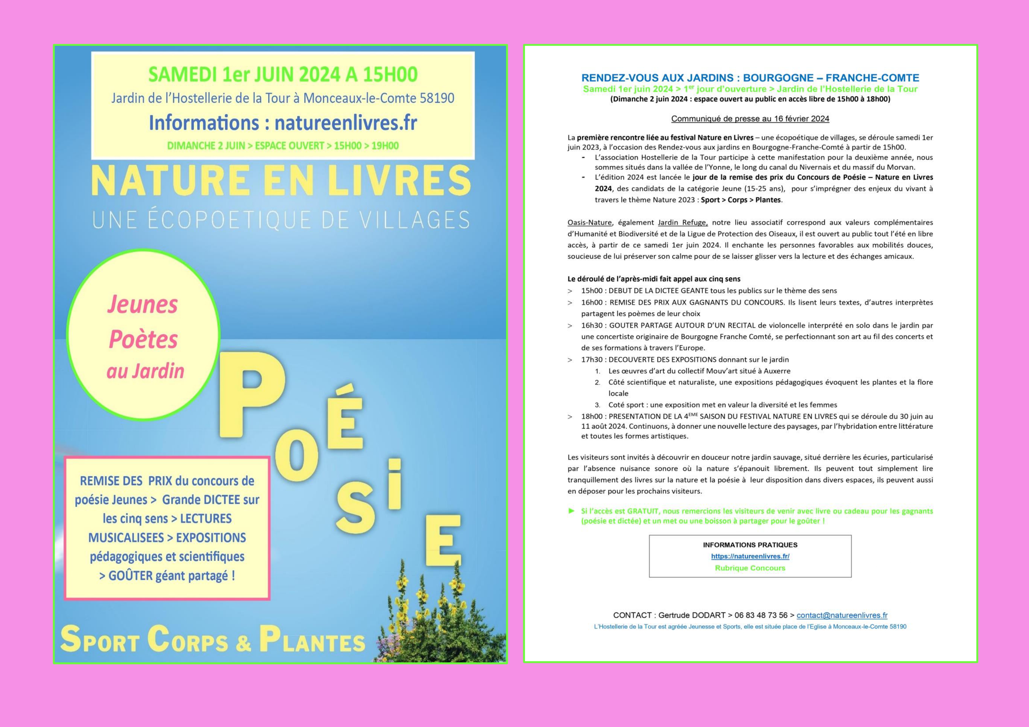 visuel et CdP 1 rendez-vous aux jardins