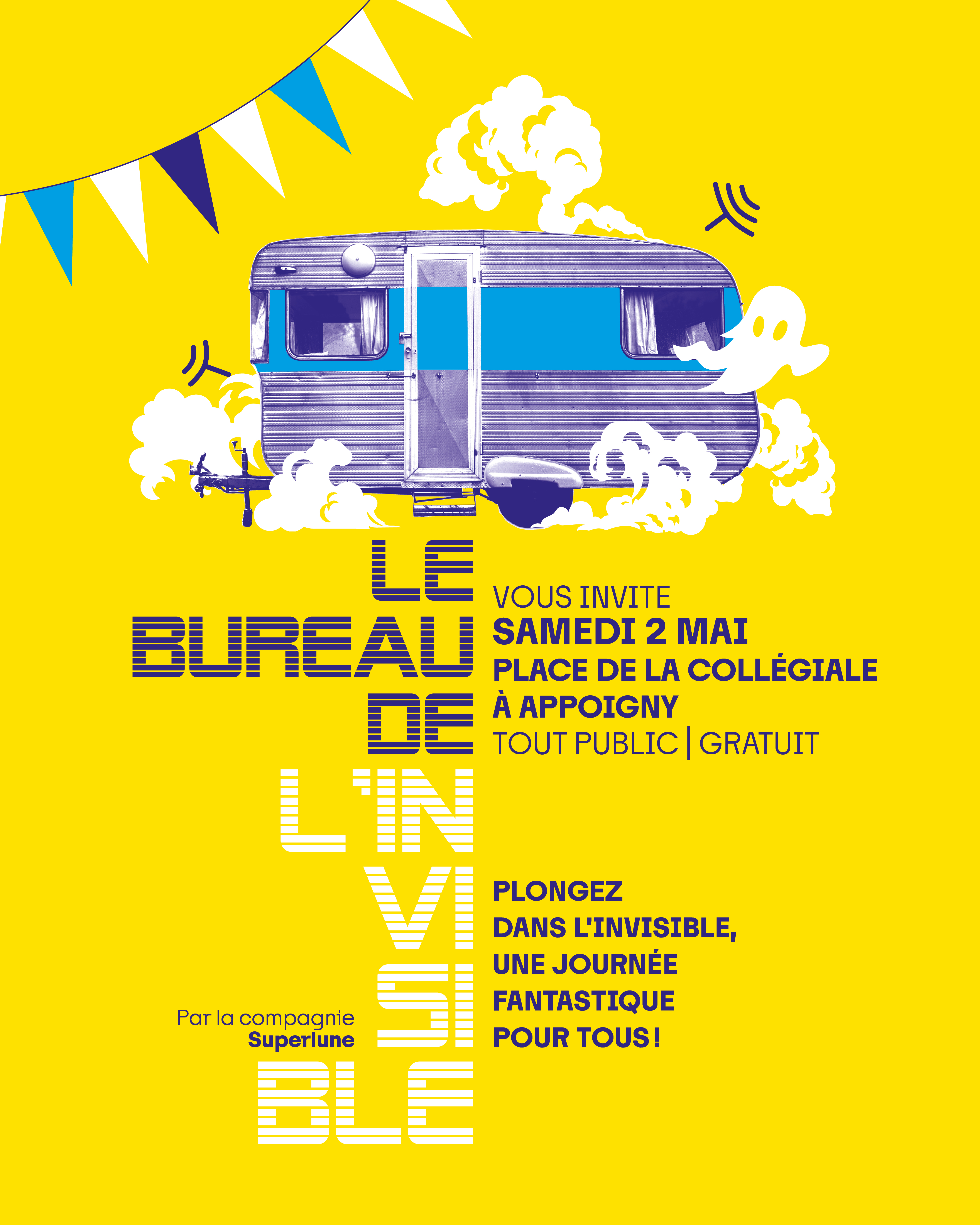 Le bureau de l'invisible à Appoigny